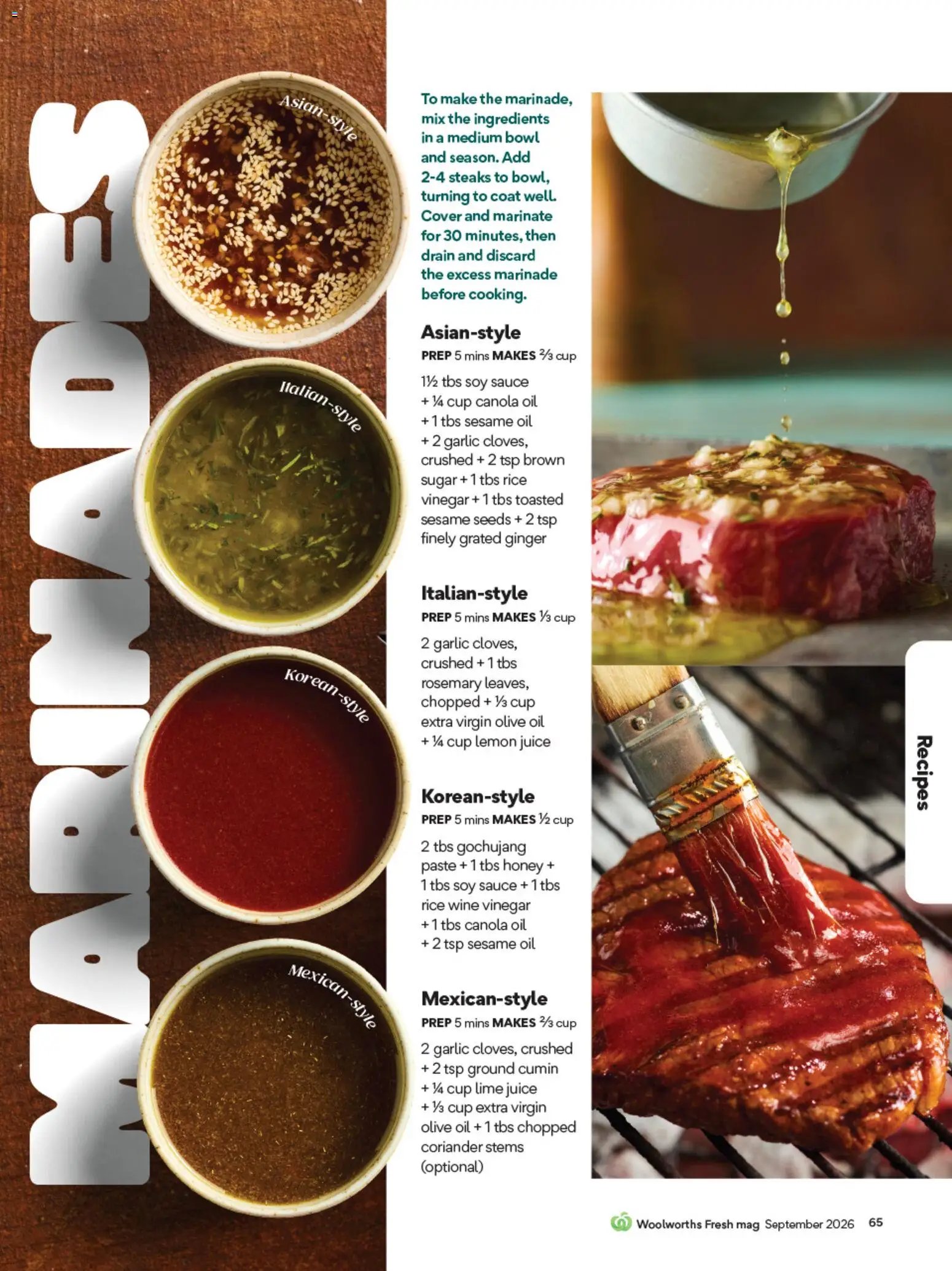 Woolworths catalogue from 01/09/2026 September magazine