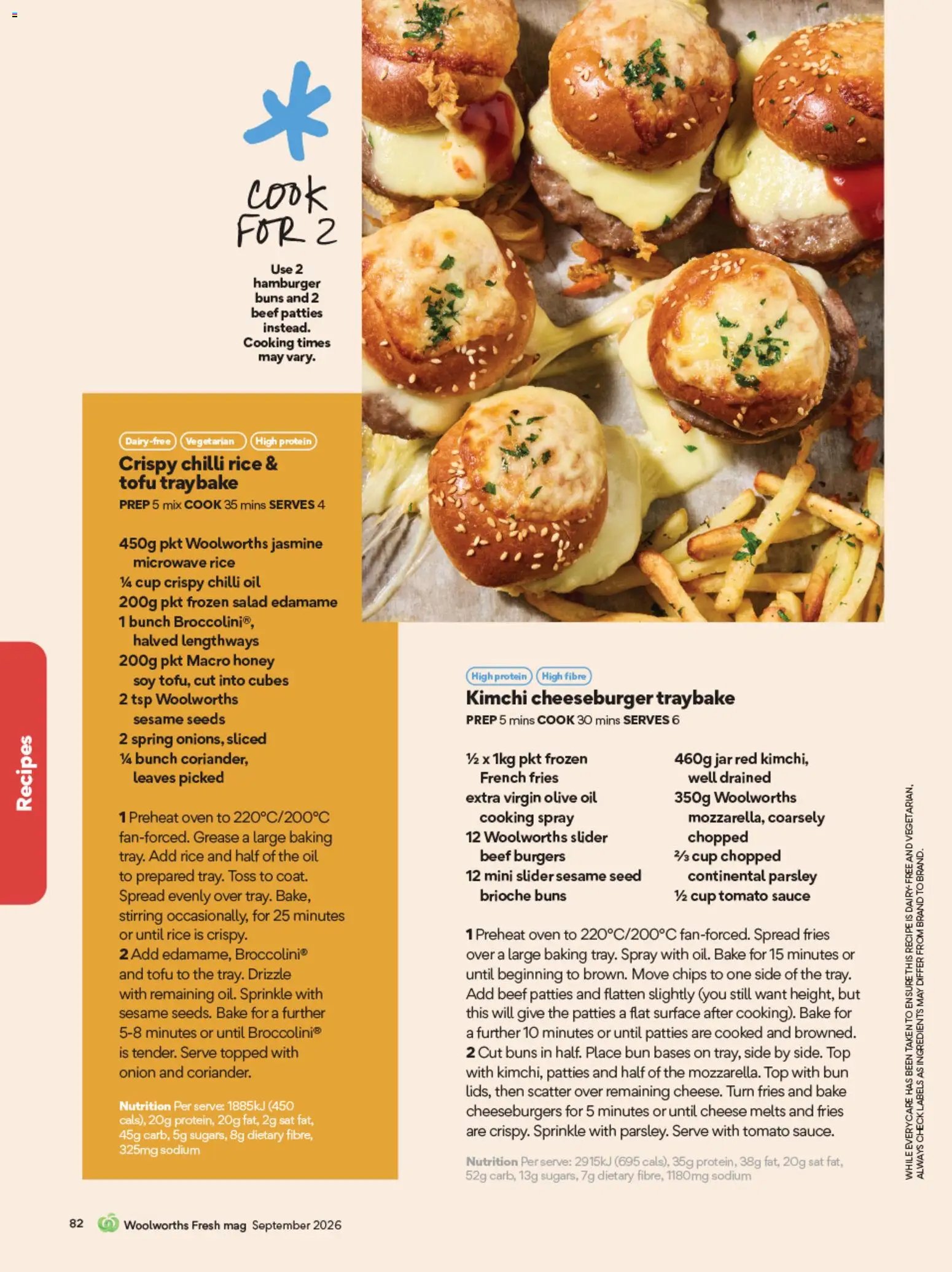 Woolworths catalogue from 01/09/2026 September magazine