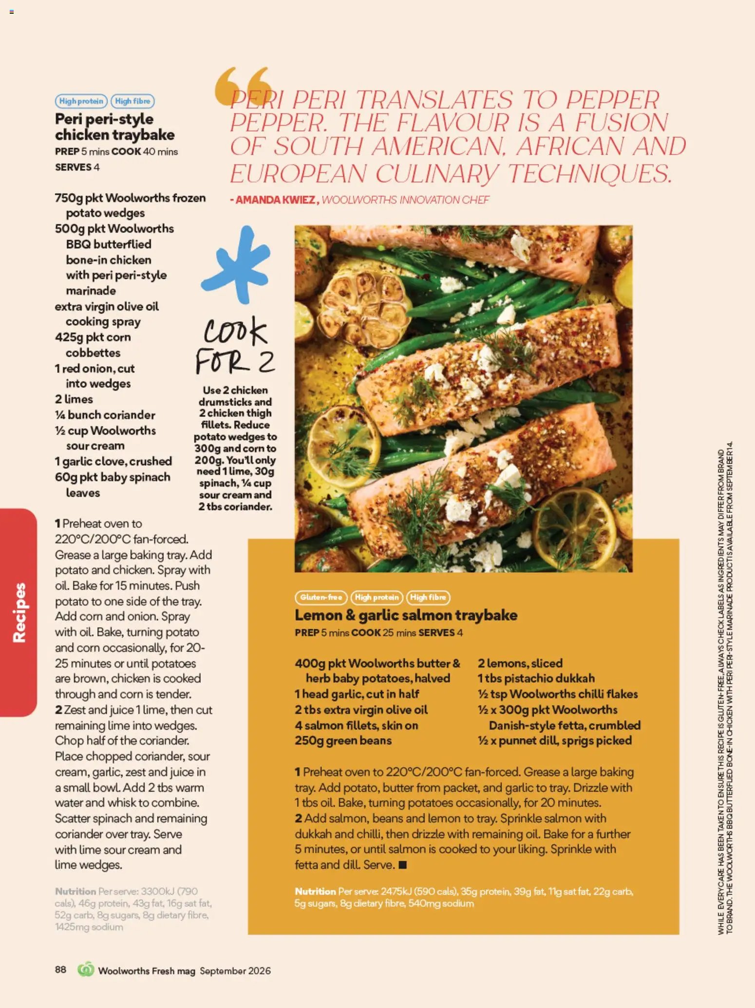 Woolworths catalogue from 01/09/2026 September magazine