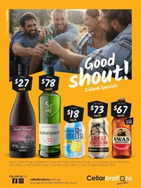Cellarbrations catalogue from 27/07/2026 Good Shout! 27/07