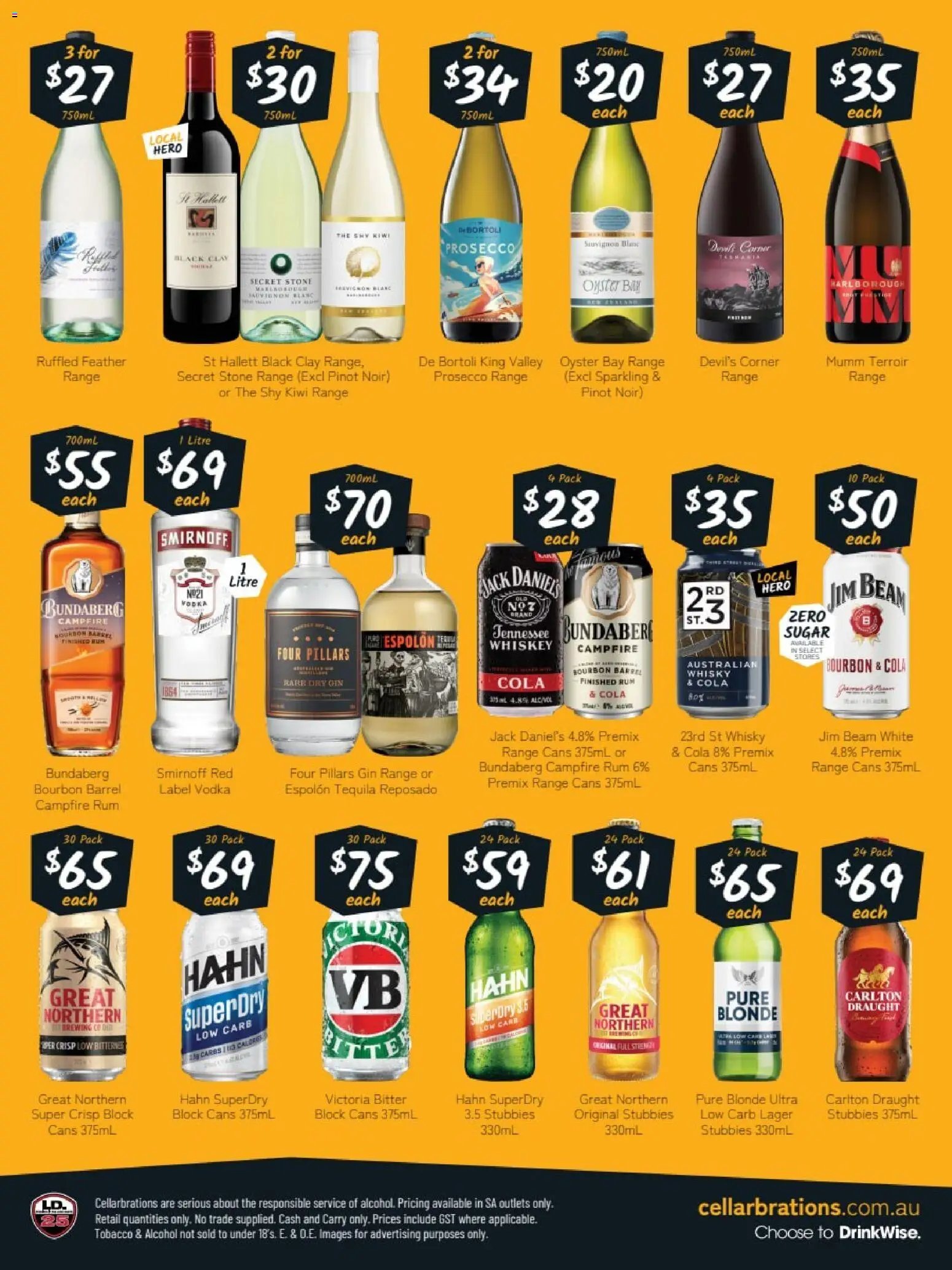 Cellarbrations catalogue from 27/07/2026 Cellarbrations catalogue ANDAMOOKA