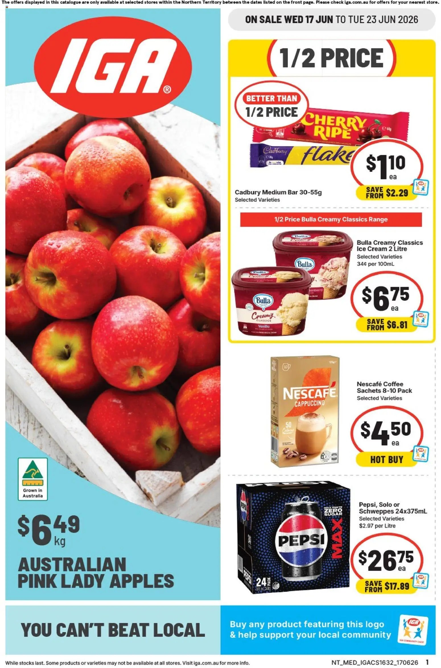 IGA catalogue from 17/06/2026 IGA catalogue NT
