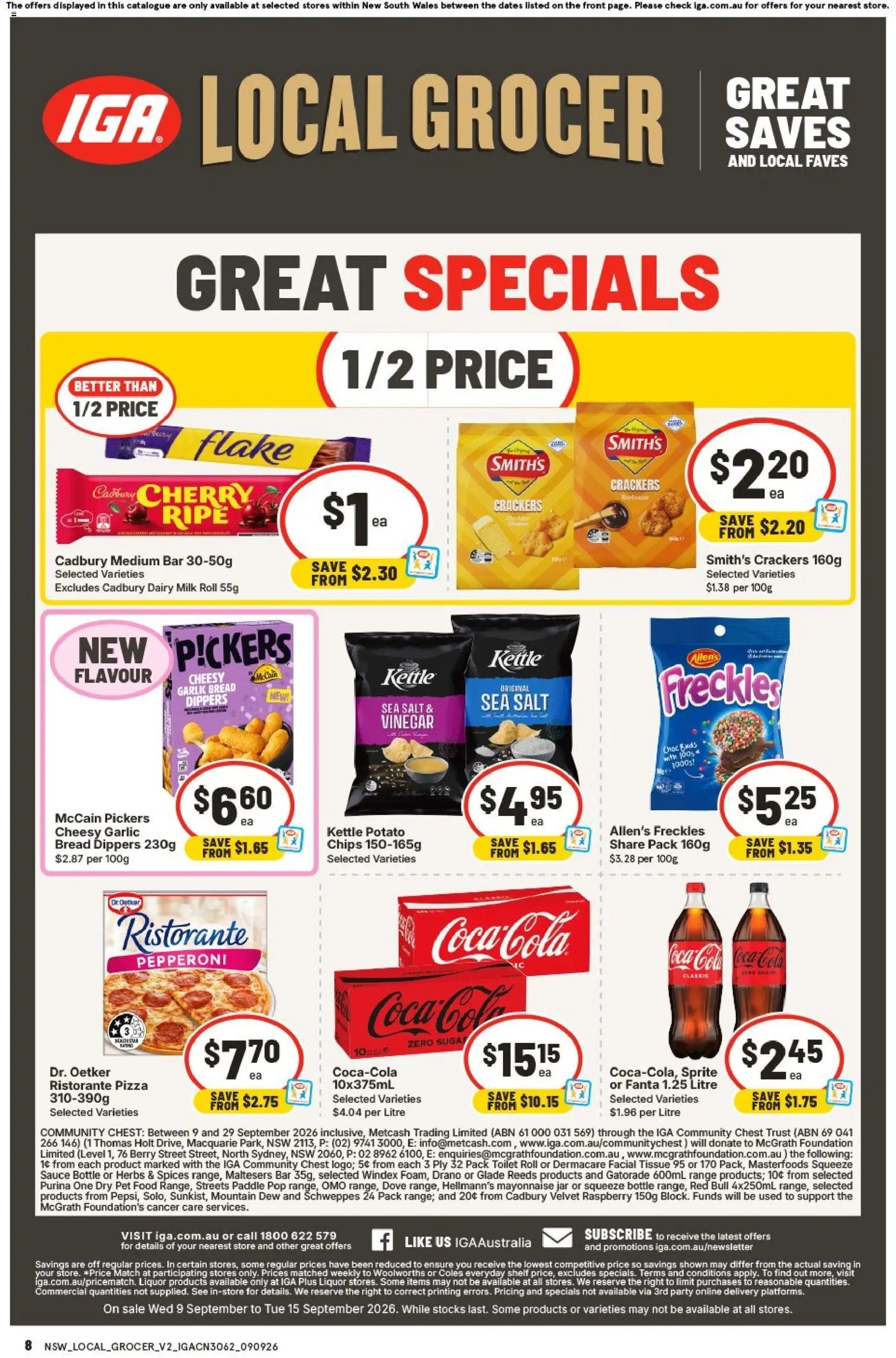 IGA catalogue from 09/09/2026 IGA catalogue Kambah