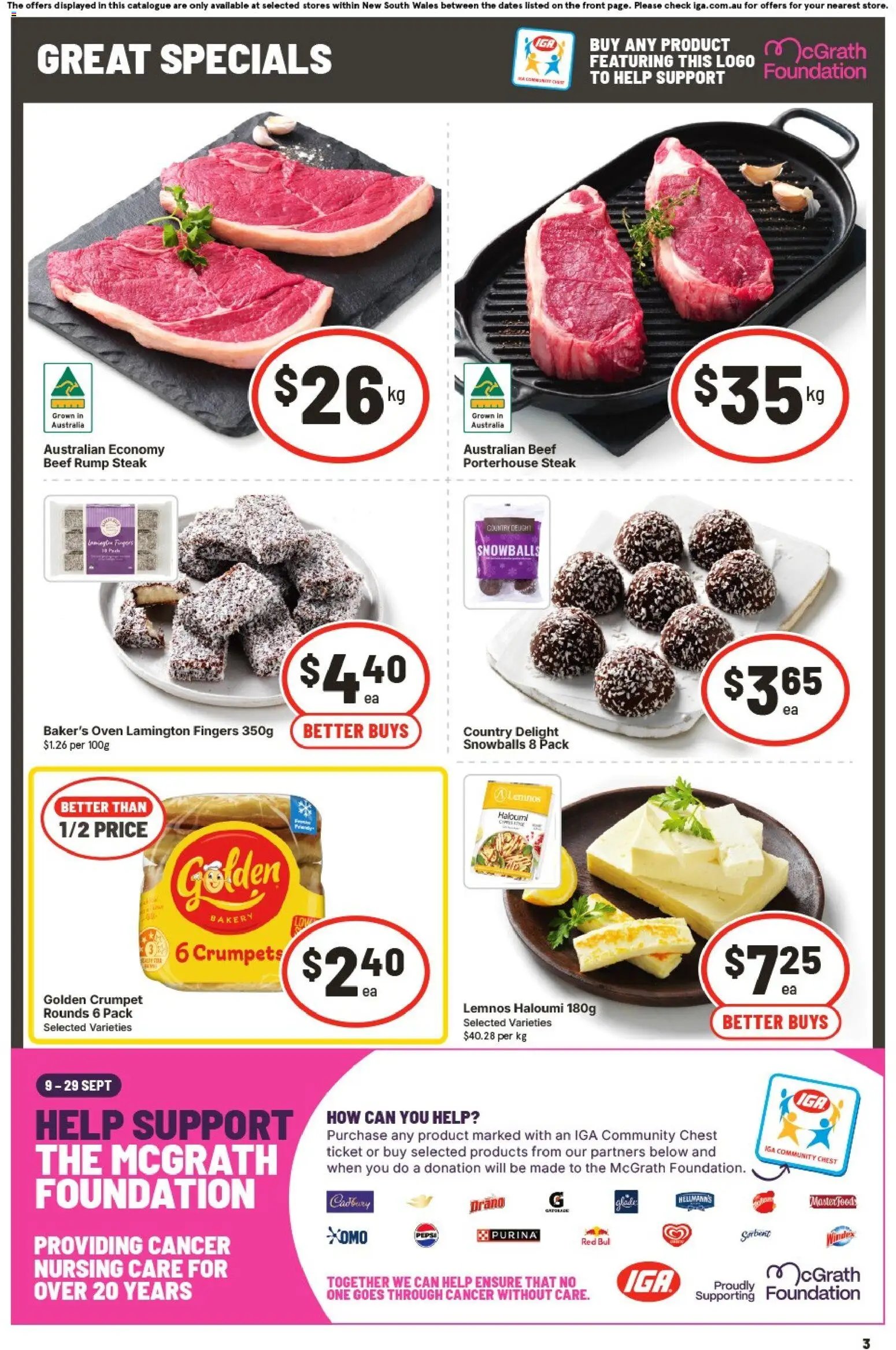 IGA catalogue from 09/09/2026 IGA catalogue Kambah