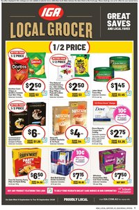 IGA catalogue from 09/09/2026 IGA catalogue Kambah