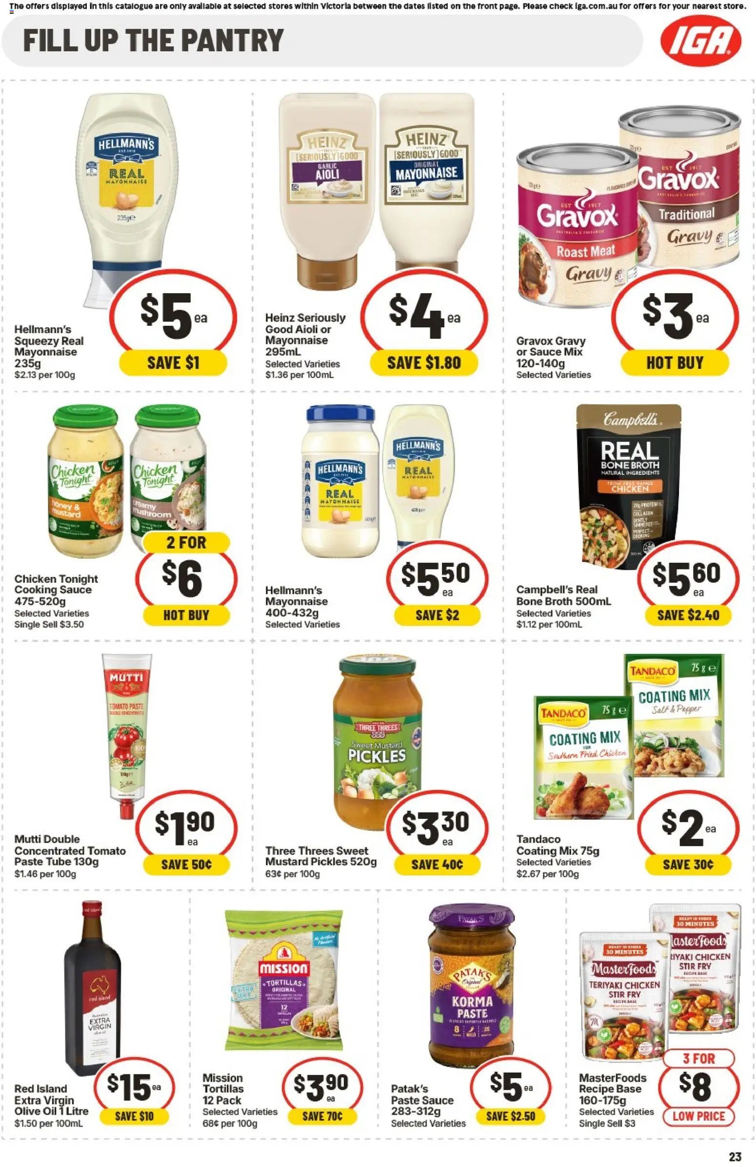 IGA catalogue from 22/07/2026 IGA catalogue VIC