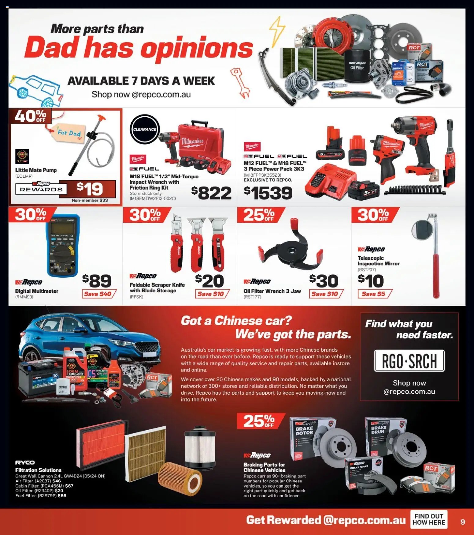 Repco catalogue from 26/08/2026 Repco catalogue