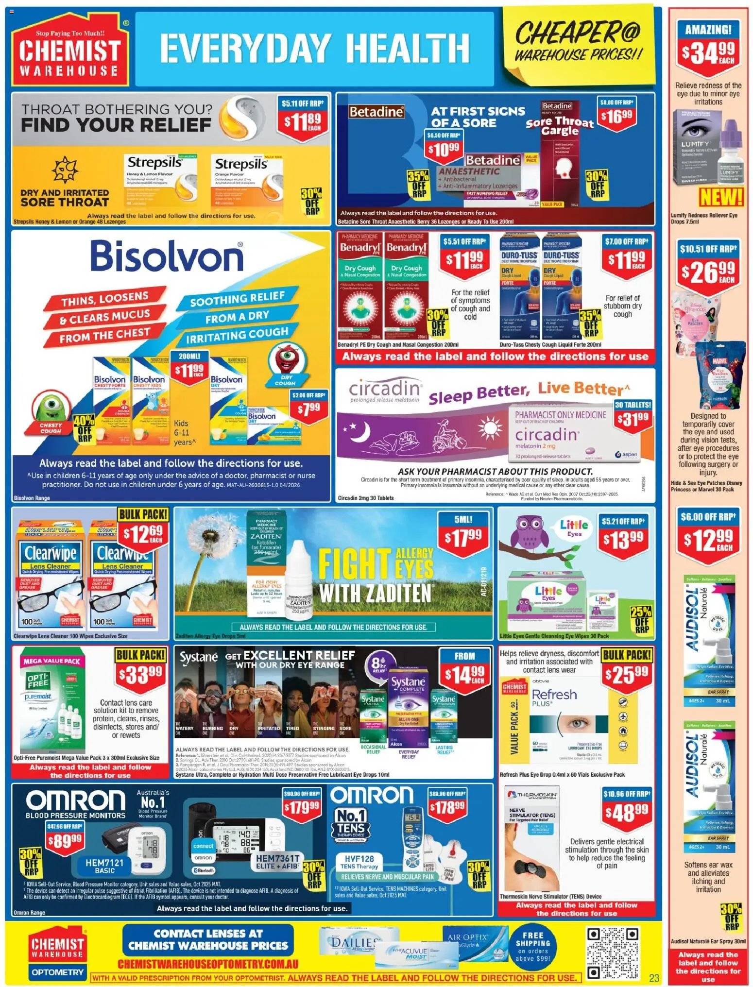 Chemist Warehouse catalogue from 23/07/2026 Chemist Warehouse catalogue