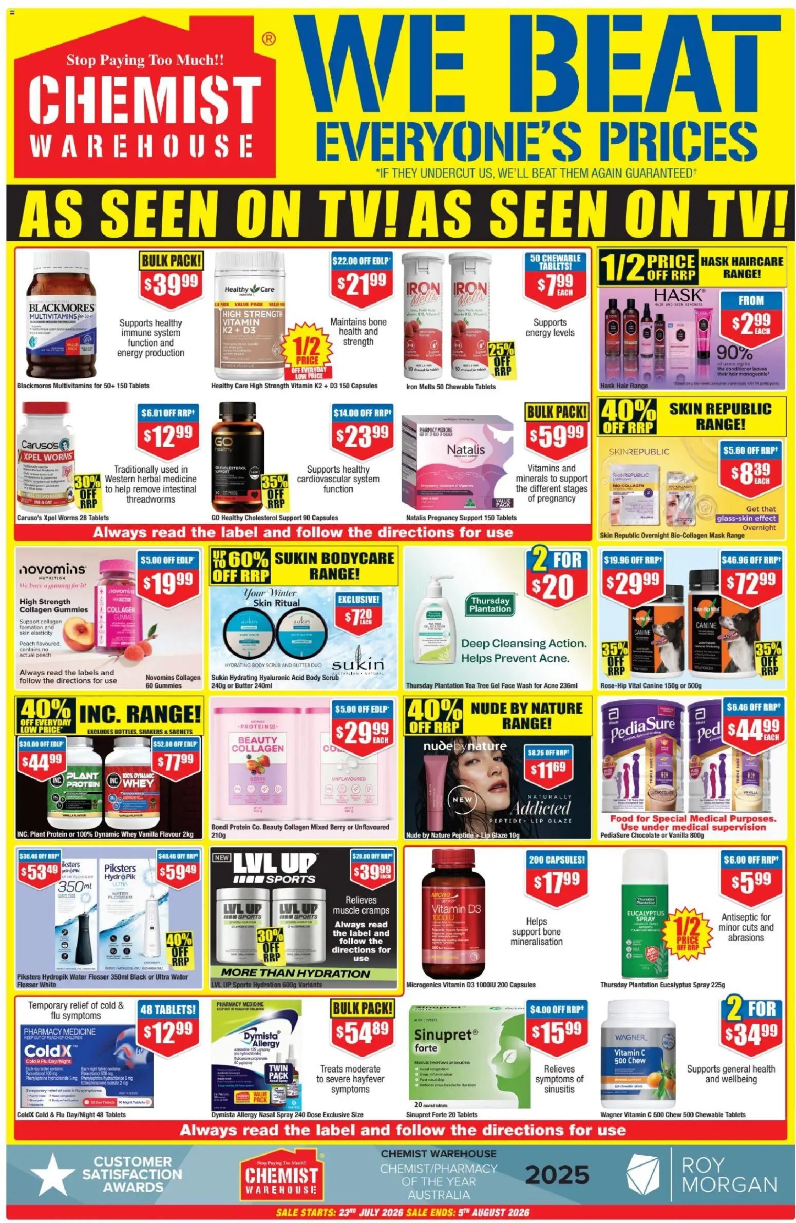Chemist Warehouse catalogue from 23/07/2026 Chemist Warehouse catalogue