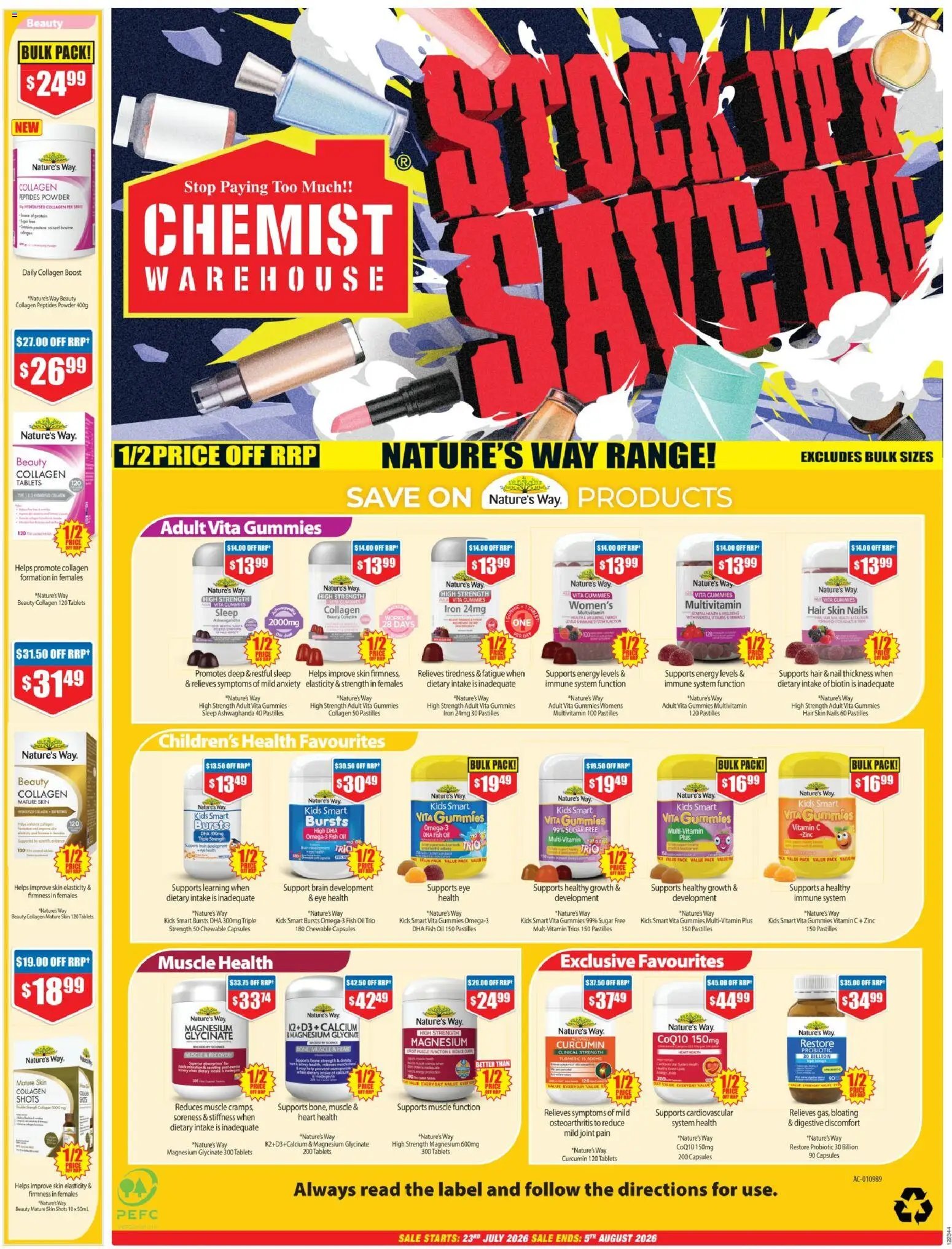 Chemist Warehouse catalogue from 23/07/2026 Chemist Warehouse catalogue