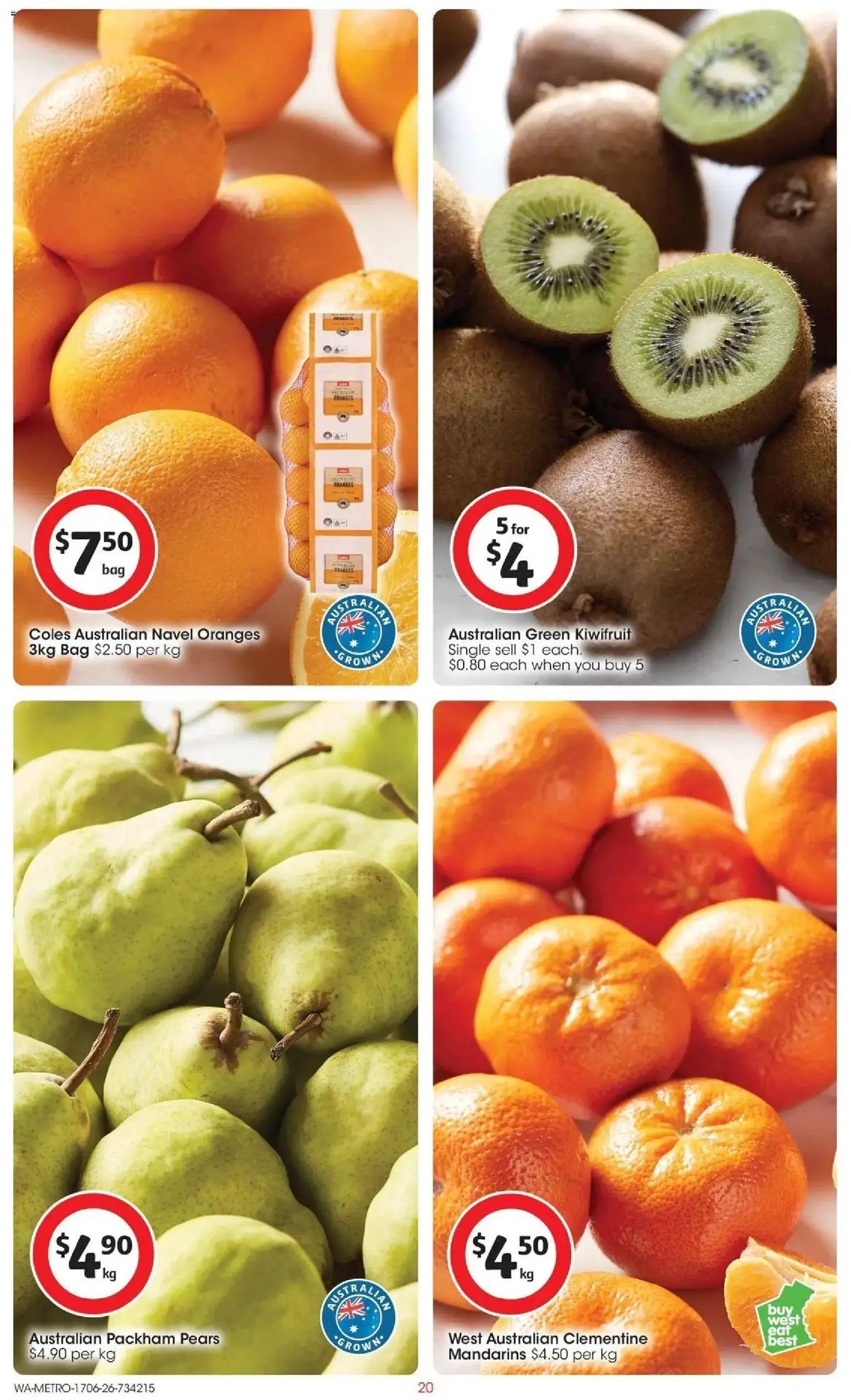 Coles catalogue from 17/06/2026 Coles catalogue WA