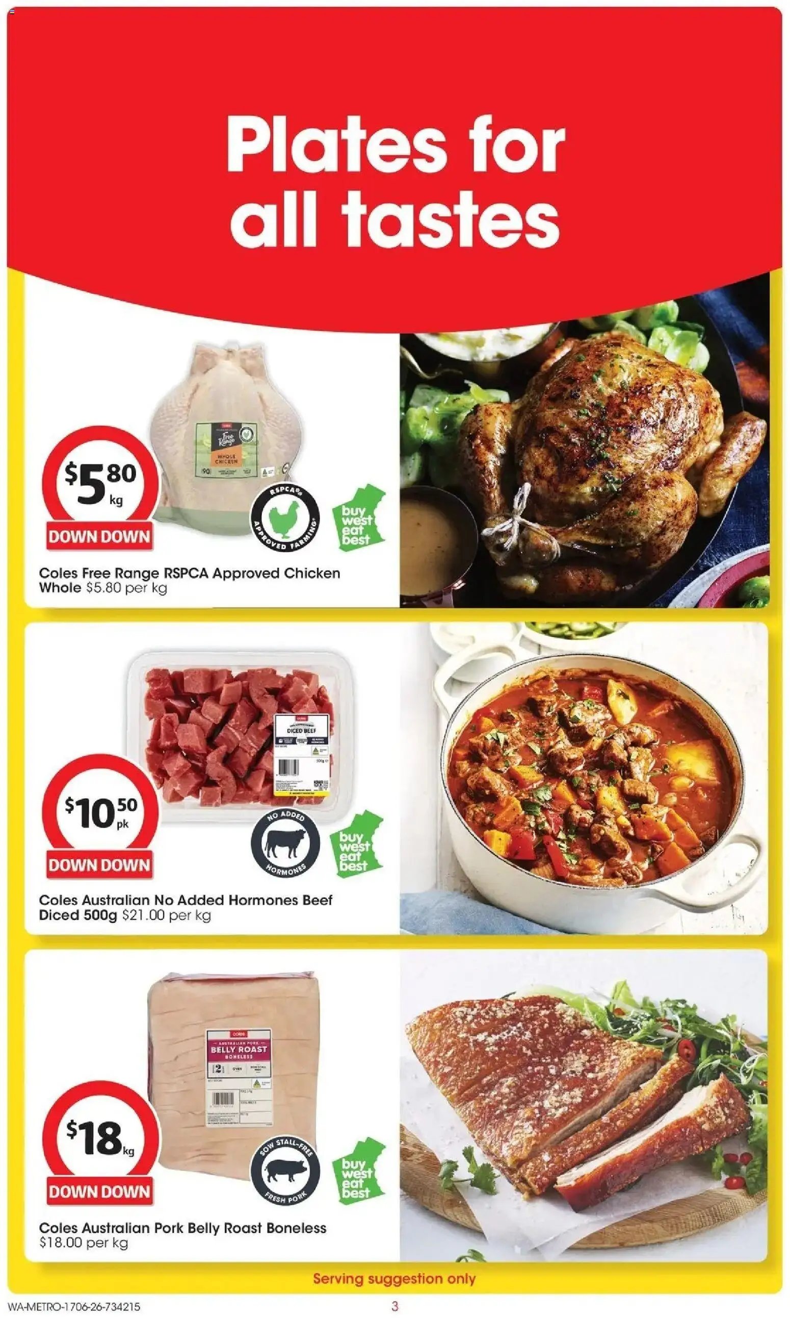 Coles catalogue from 17/06/2026 Coles catalogue WA