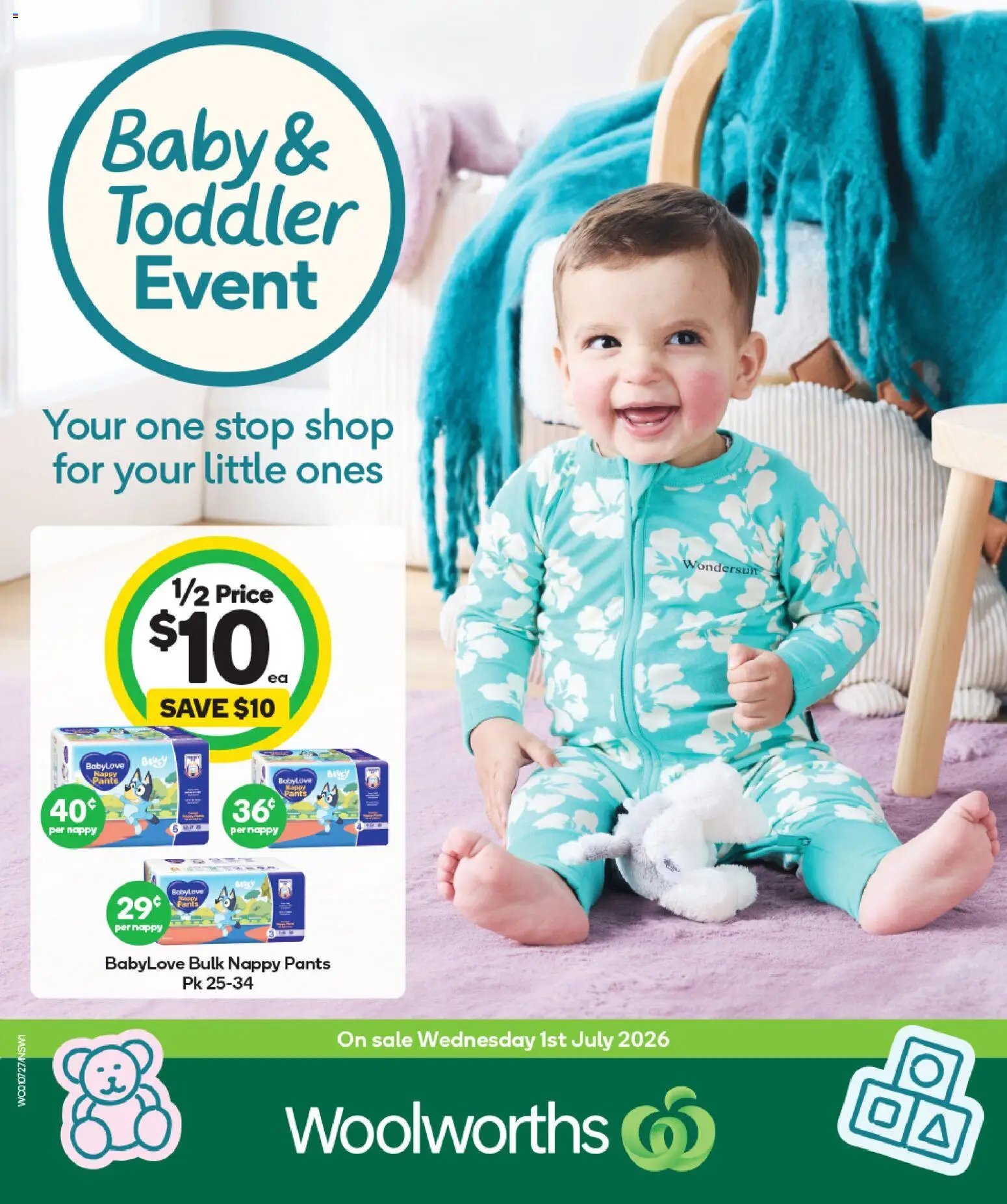 Woolworths catalogue from 01/07/2026 Woolworths Baby & Toddler