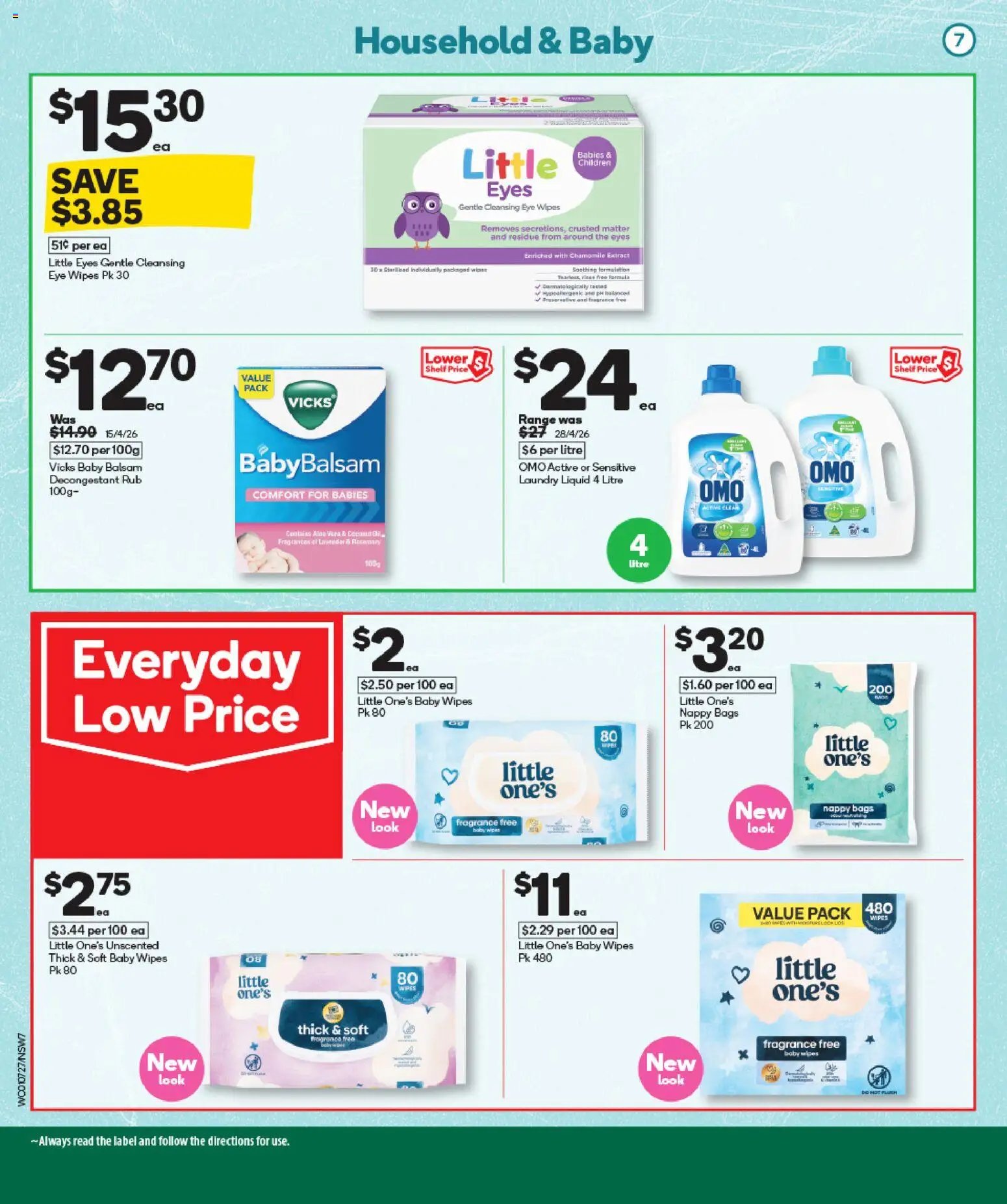 Woolworths catalogue from 01/07/2026 Woolworths Baby & Toddler
