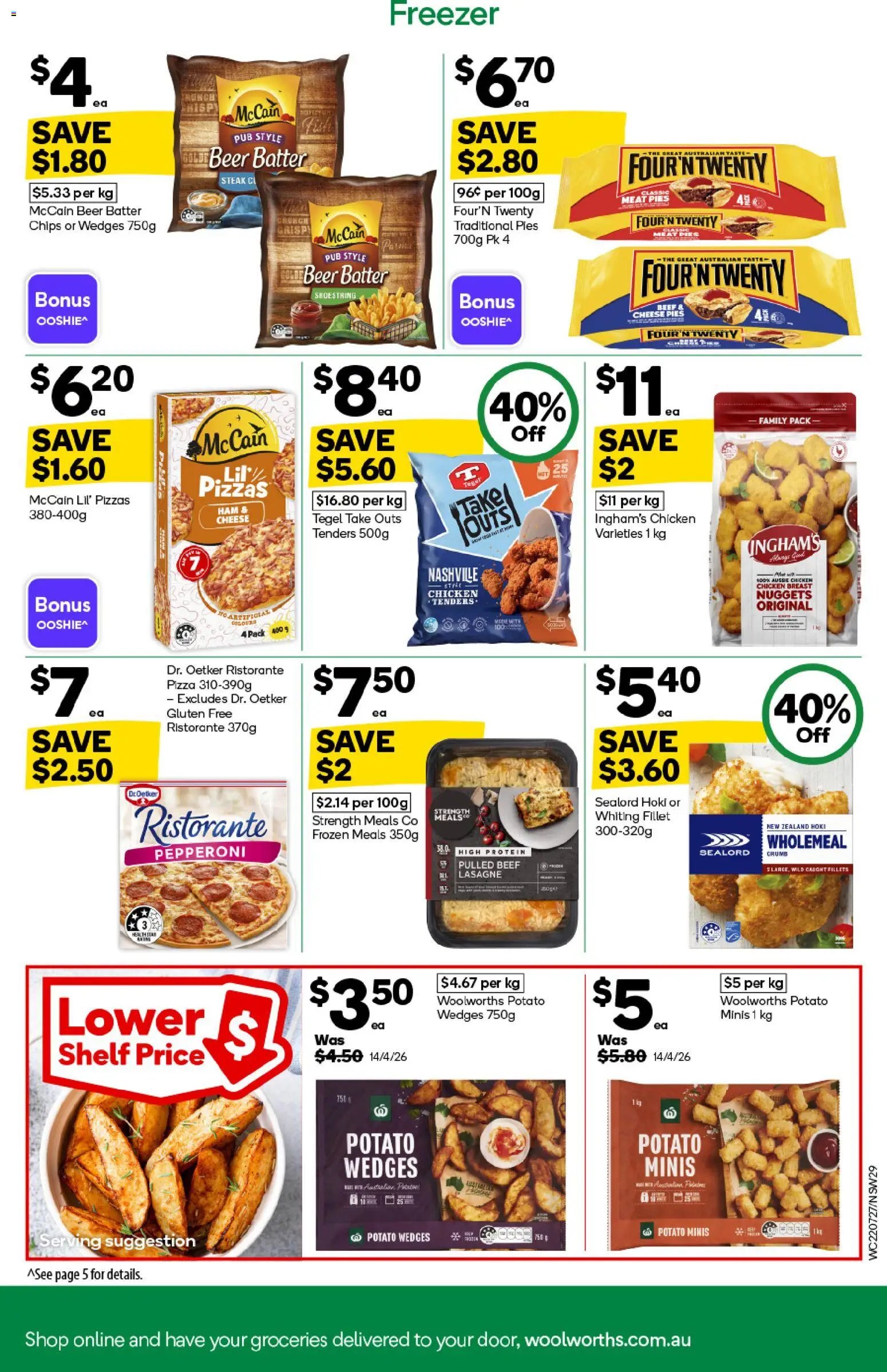 Woolworths catalogue from 22/07/2026 Woolworths catalogue NSW