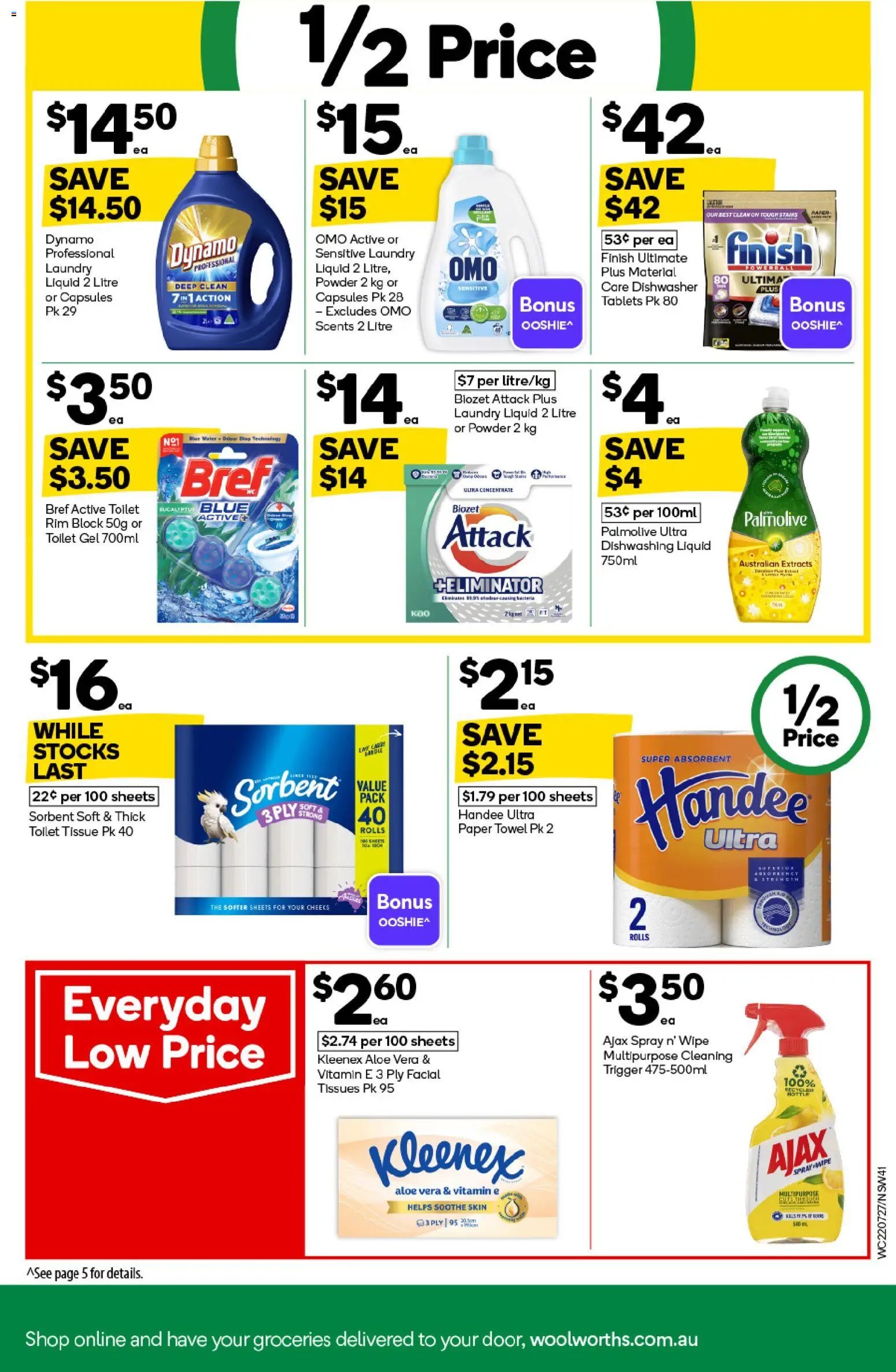 Woolworths catalogue from 22/07/2026 Woolworths catalogue NSW