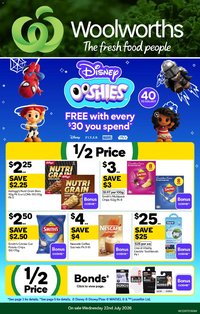 Woolworths catalogue from 22/07/2026 Woolworths catalogue NSW