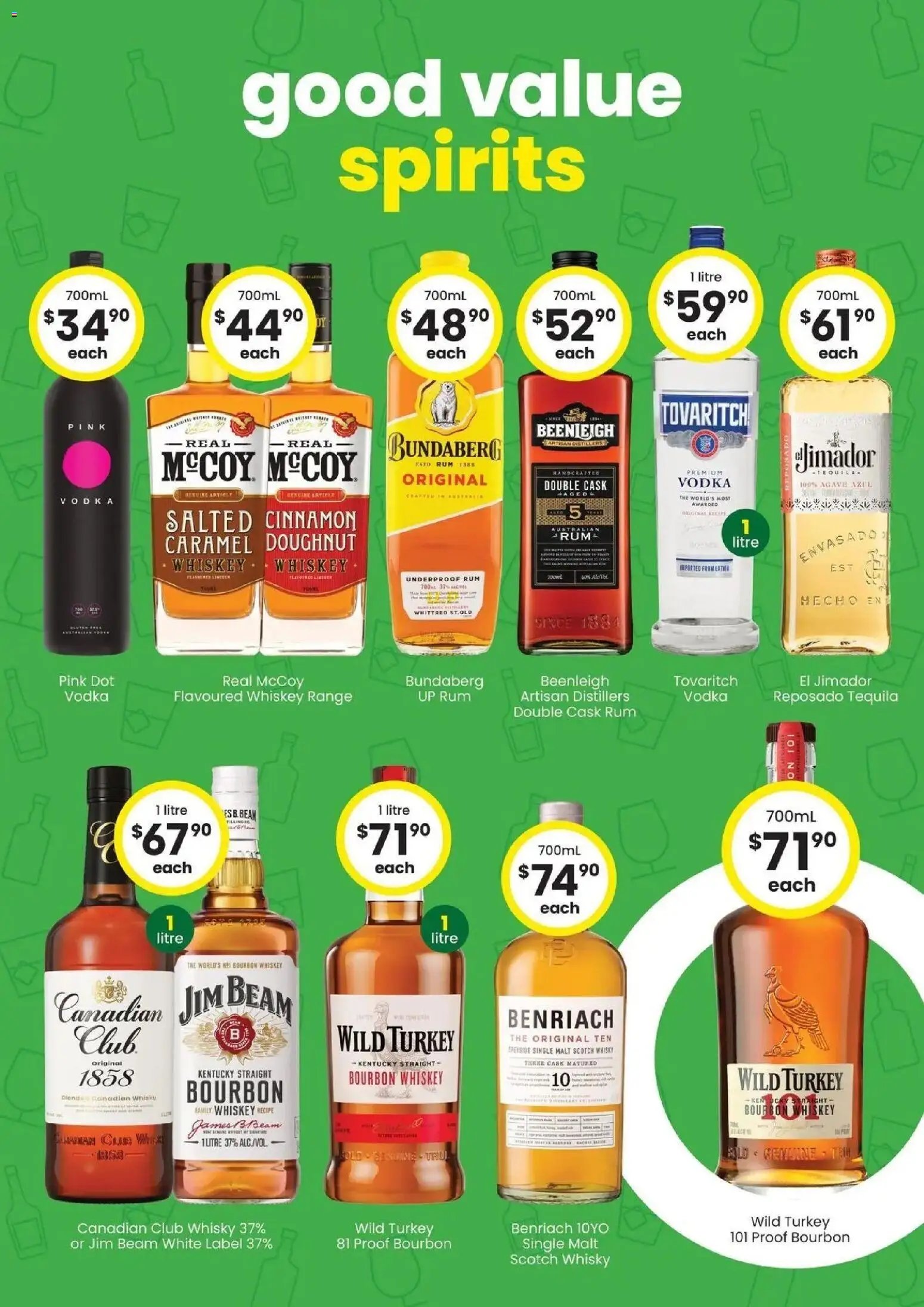 The Bottle-O catalogue from 14/06/2026 Good Value Booze, For Good Value People. QLD 15/06