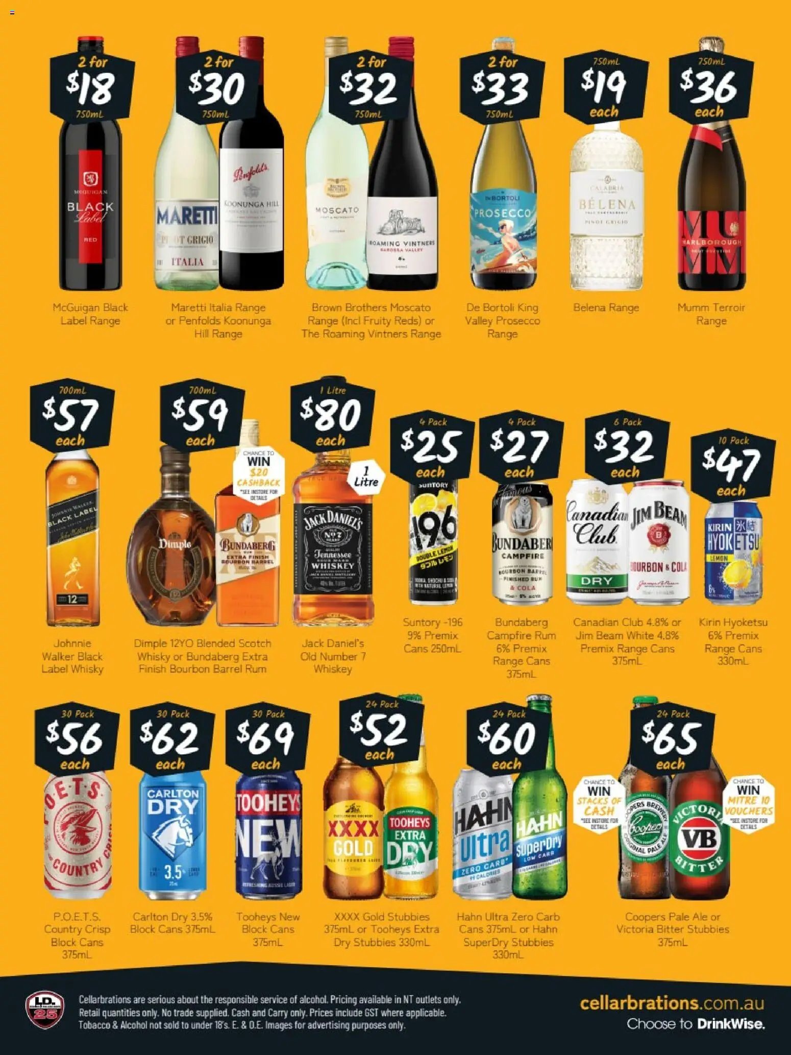 Cellarbrations catalogue from 15/06/2026 Cellarbrations catalogue NT