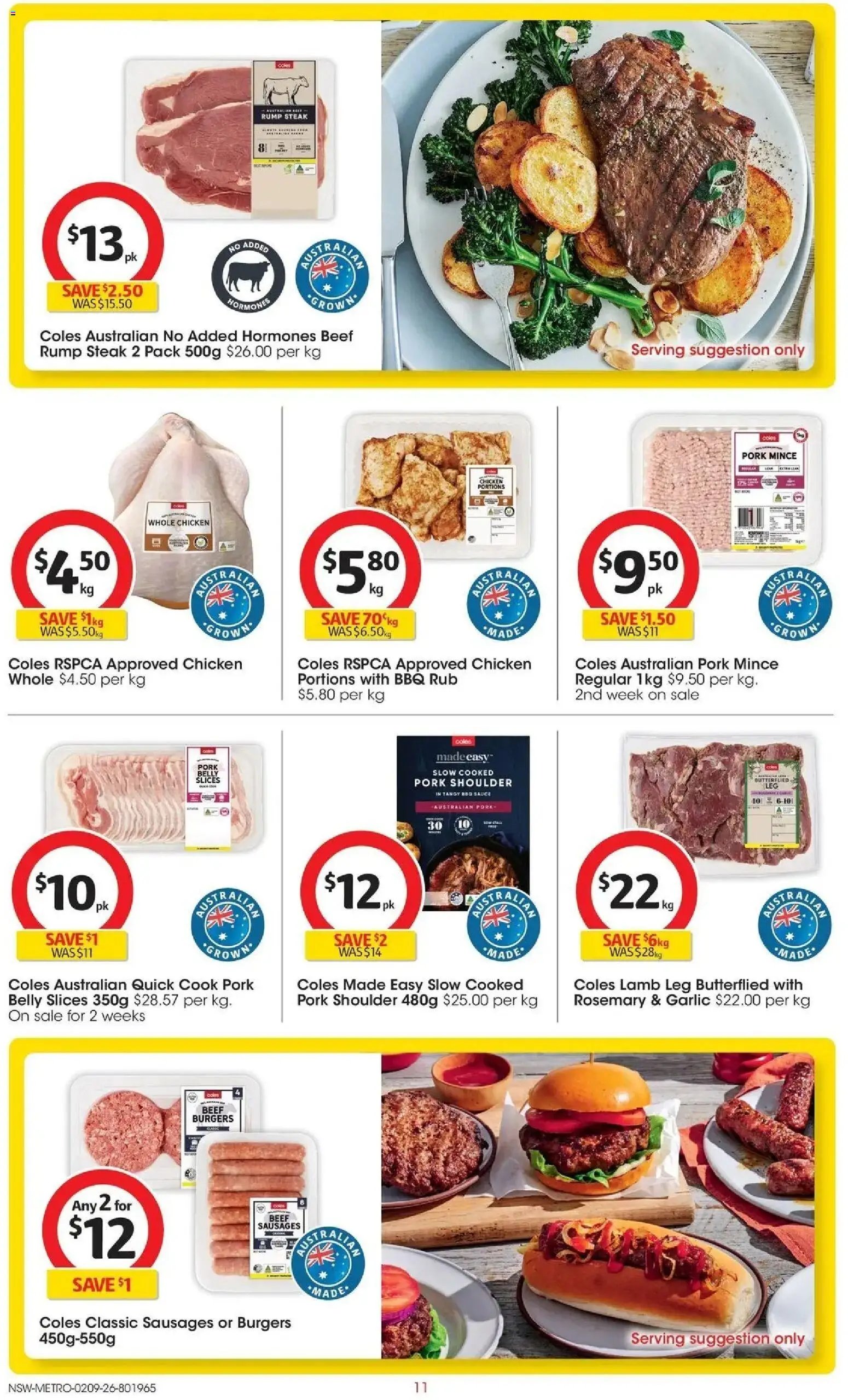 Coles catalogue from 02/09/2026 Coles catalogue NSW