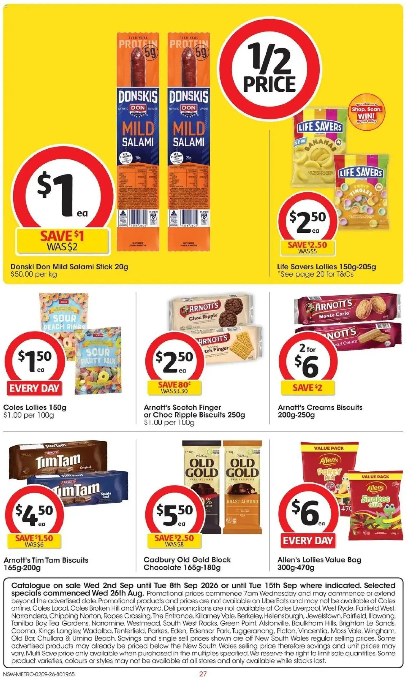 Coles catalogue from 02/09/2026 Coles catalogue NSW