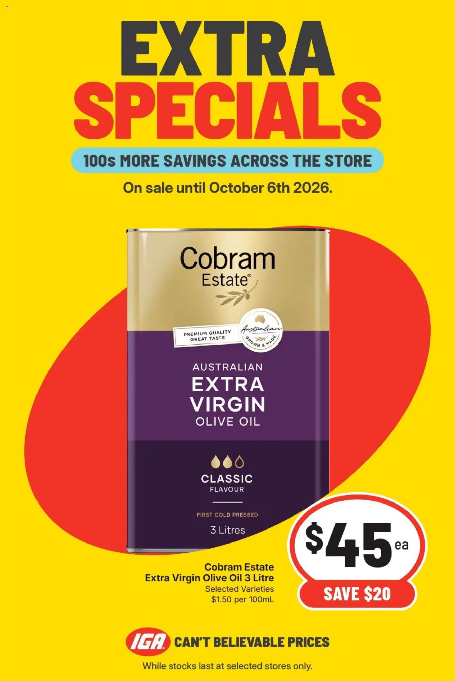 IGA catalogue from 30/09/2026 IGA catalogue Northbridge