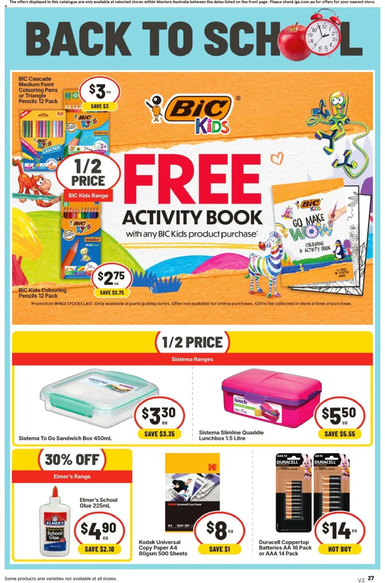 IGA catalogue from 30/09/2026 IGA catalogue Northbridge