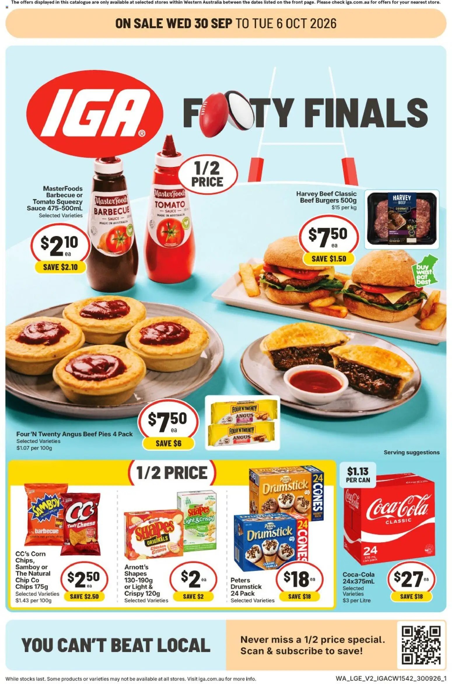 IGA catalogue from 30/09/2026 IGA catalogue Northbridge