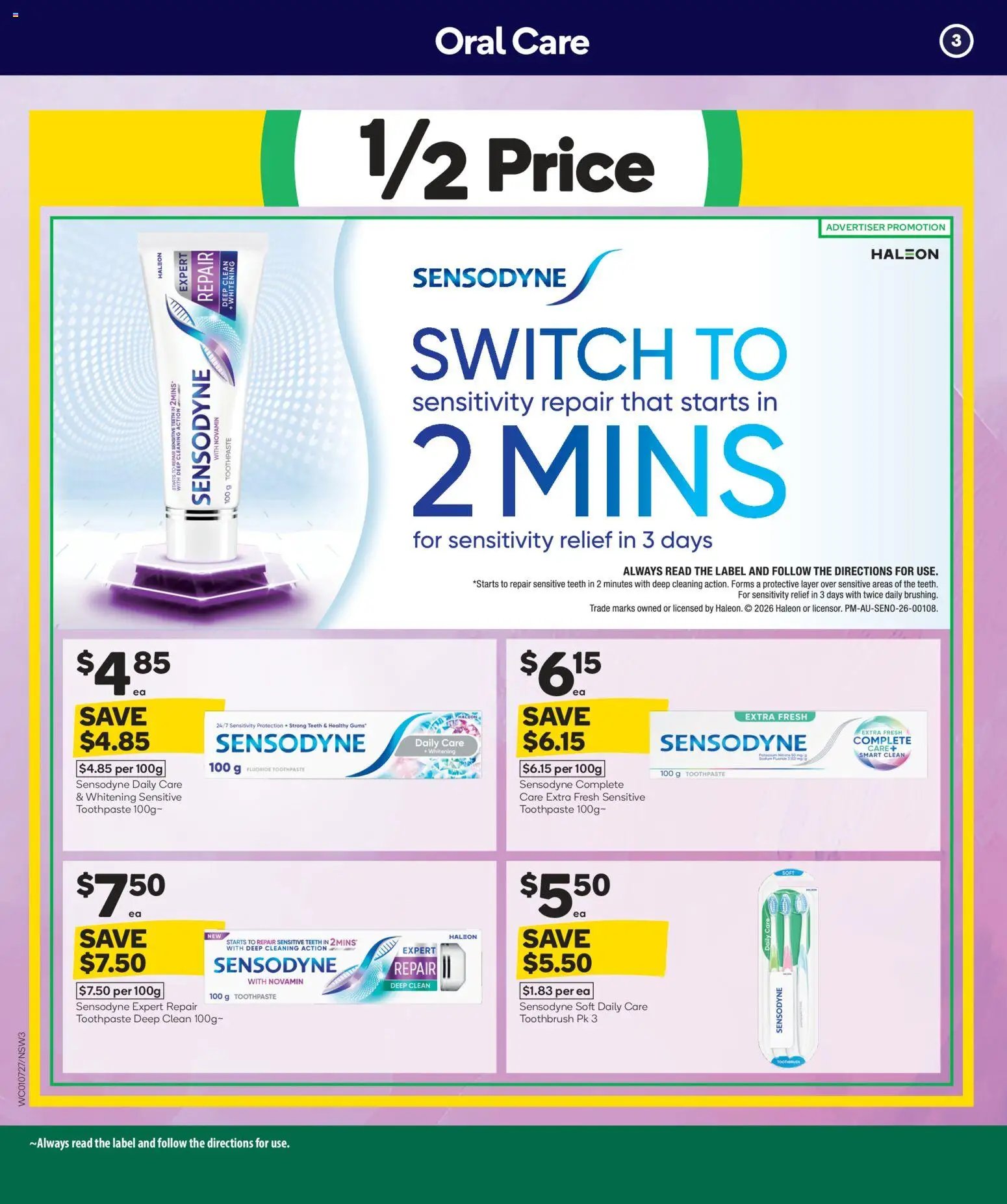 Woolworths catalogue from 01/07/2026 Woolworths Winter Health & Beauty