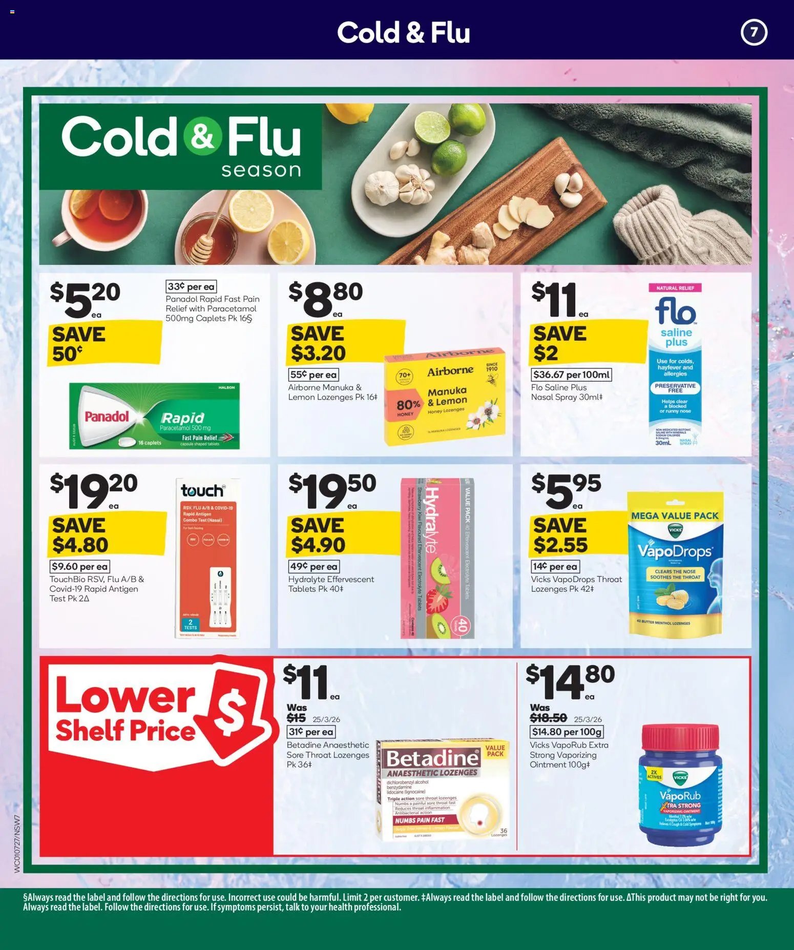 Woolworths catalogue from 01/07/2026 Woolworths Winter Health & Beauty
