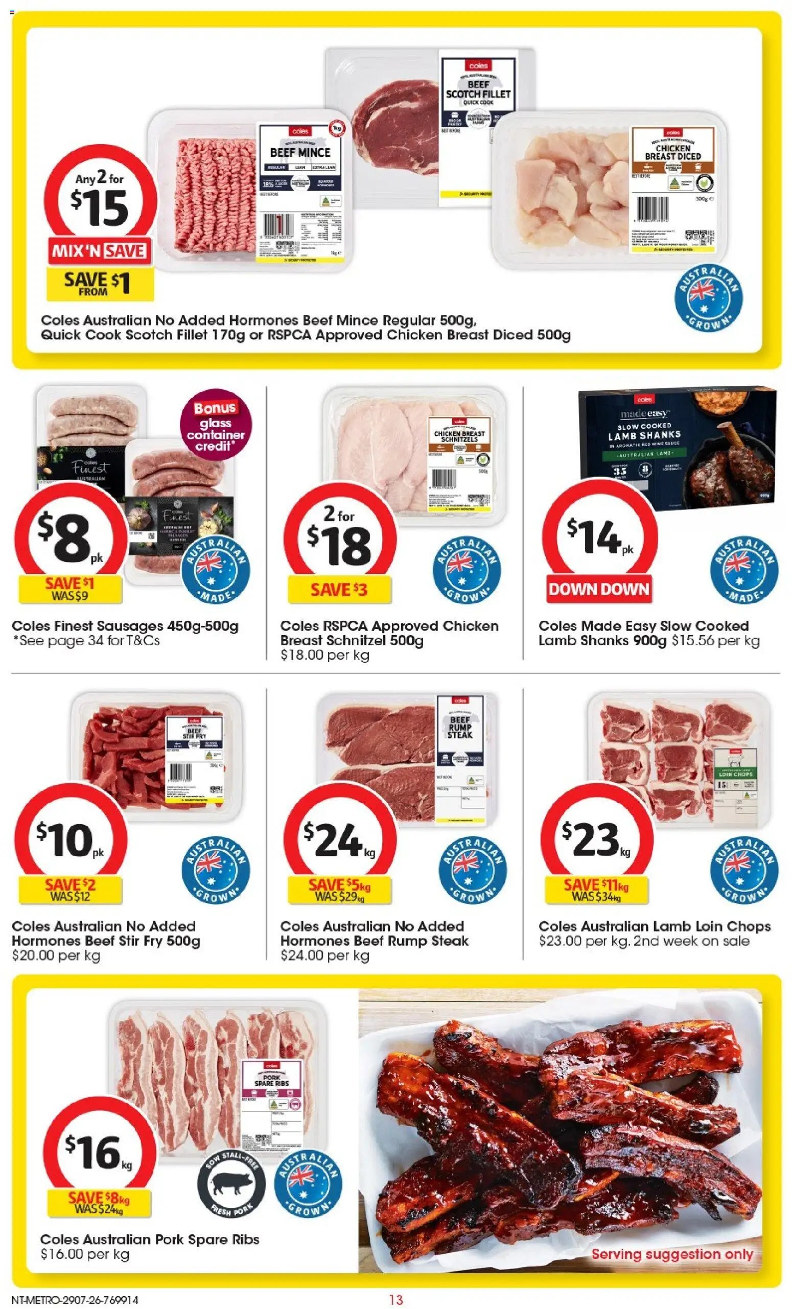 Coles catalogue from 29/07/2026 Coles catalogue NT