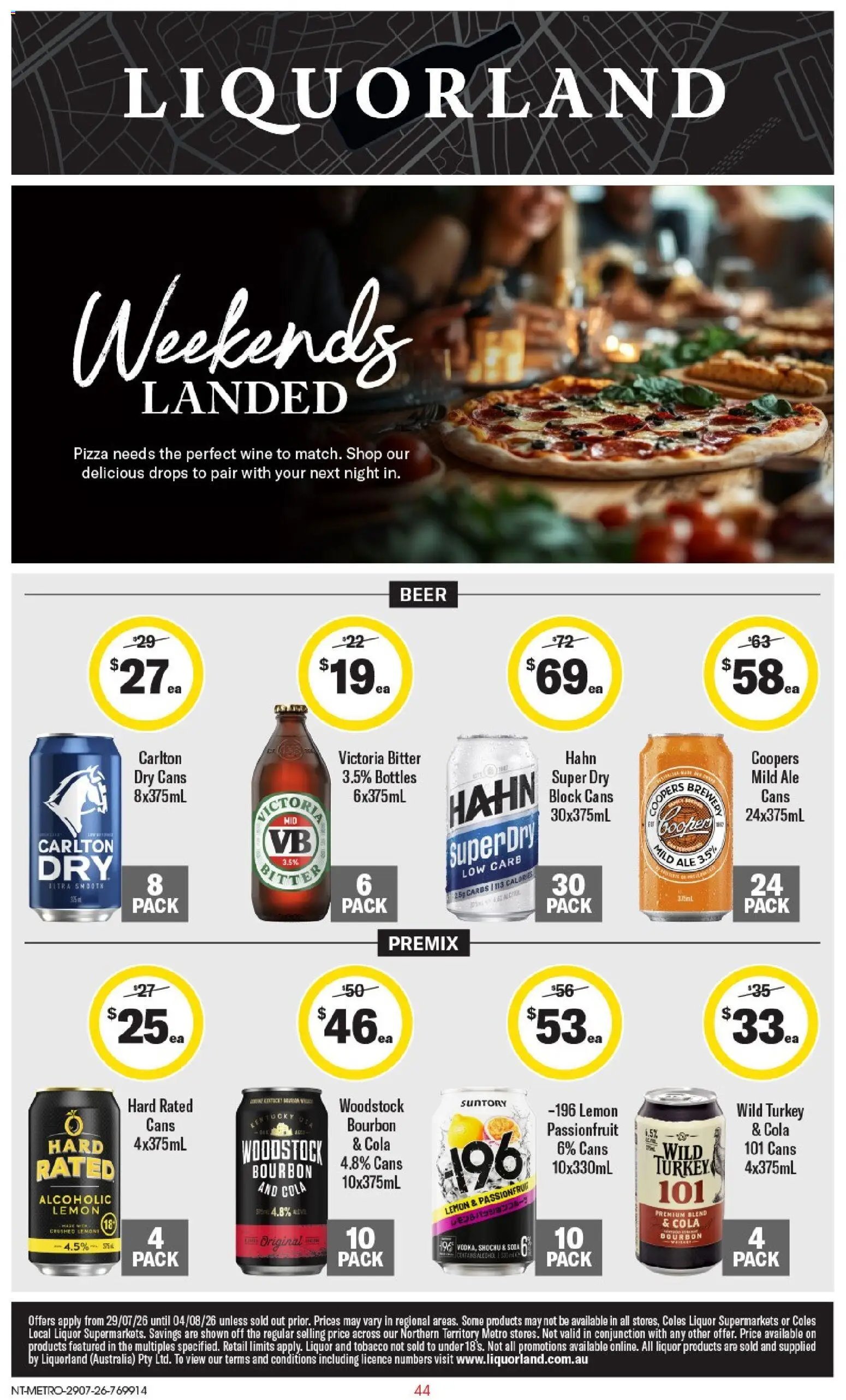 Coles catalogue from 29/07/2026 Coles catalogue NT