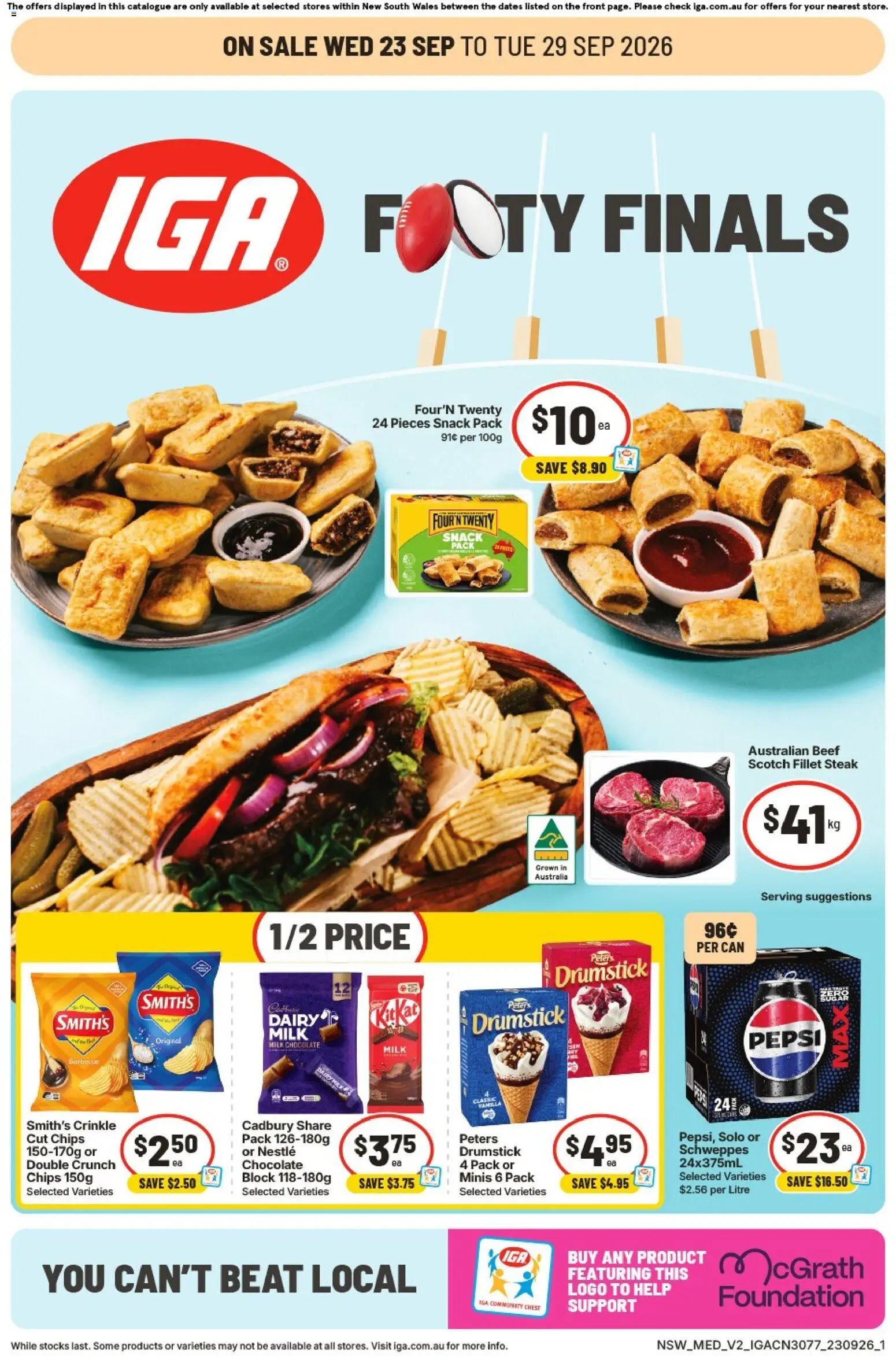 IGA catalogue from 23/09/2026 IGA catalogue Spit Junction