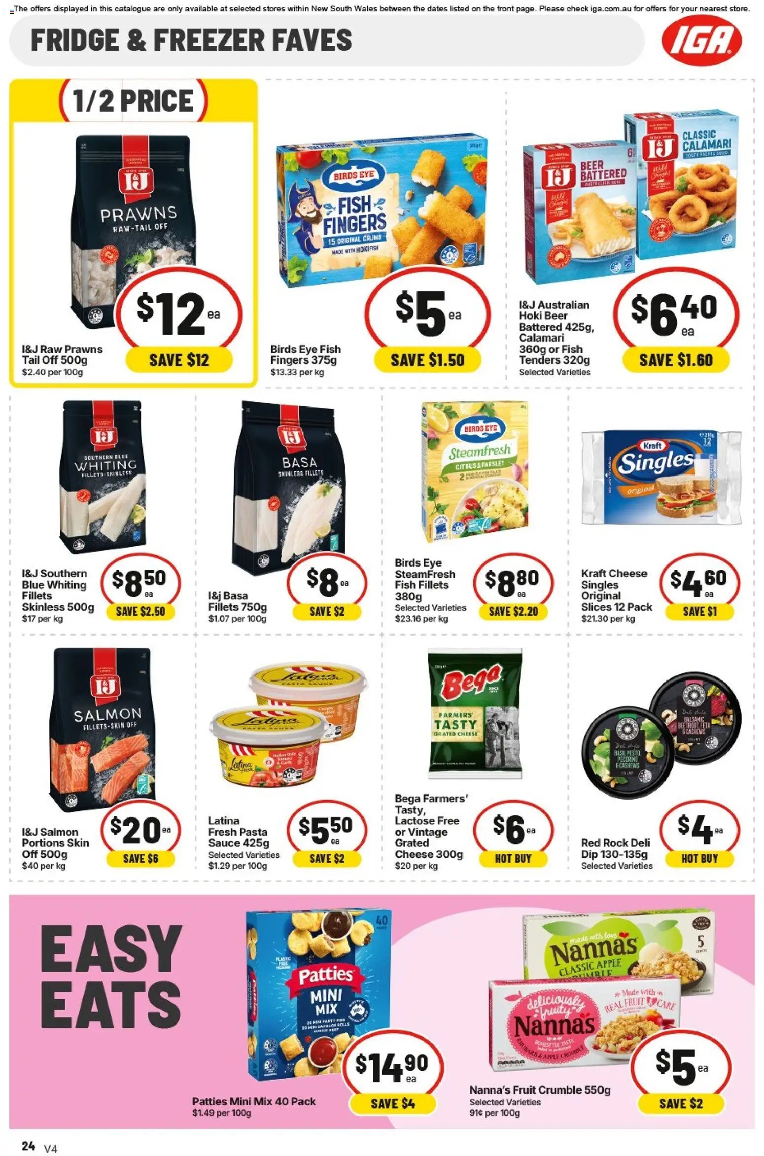 IGA catalogue from 25/08/2026 IGA catalogue Extra specials Summer Hill