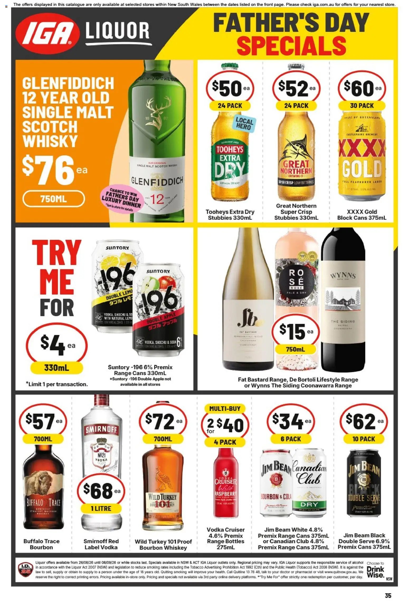 IGA catalogue from 25/08/2026 IGA catalogue Extra specials Summer Hill