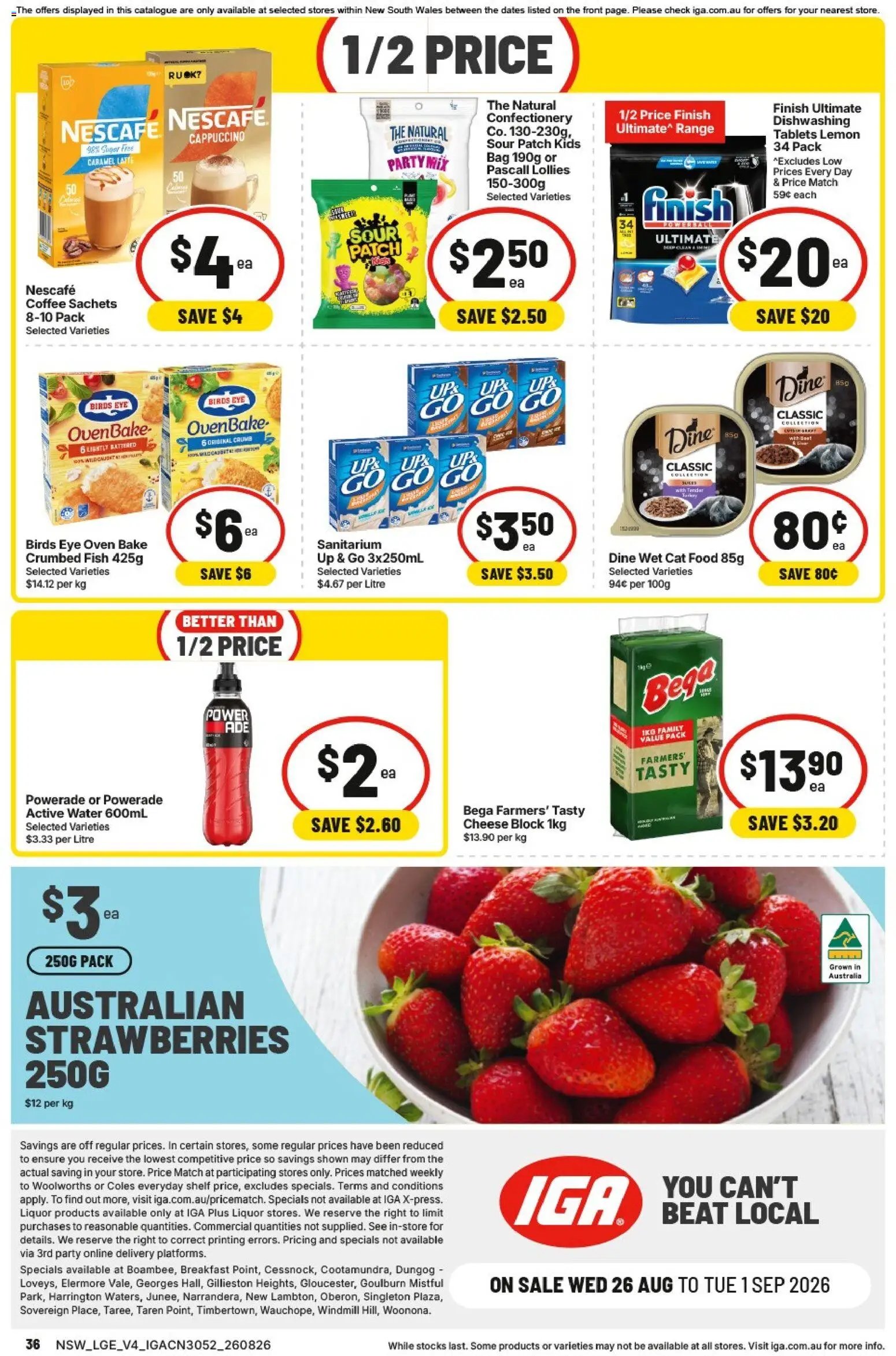 IGA catalogue from 25/08/2026 IGA catalogue Extra specials Summer Hill