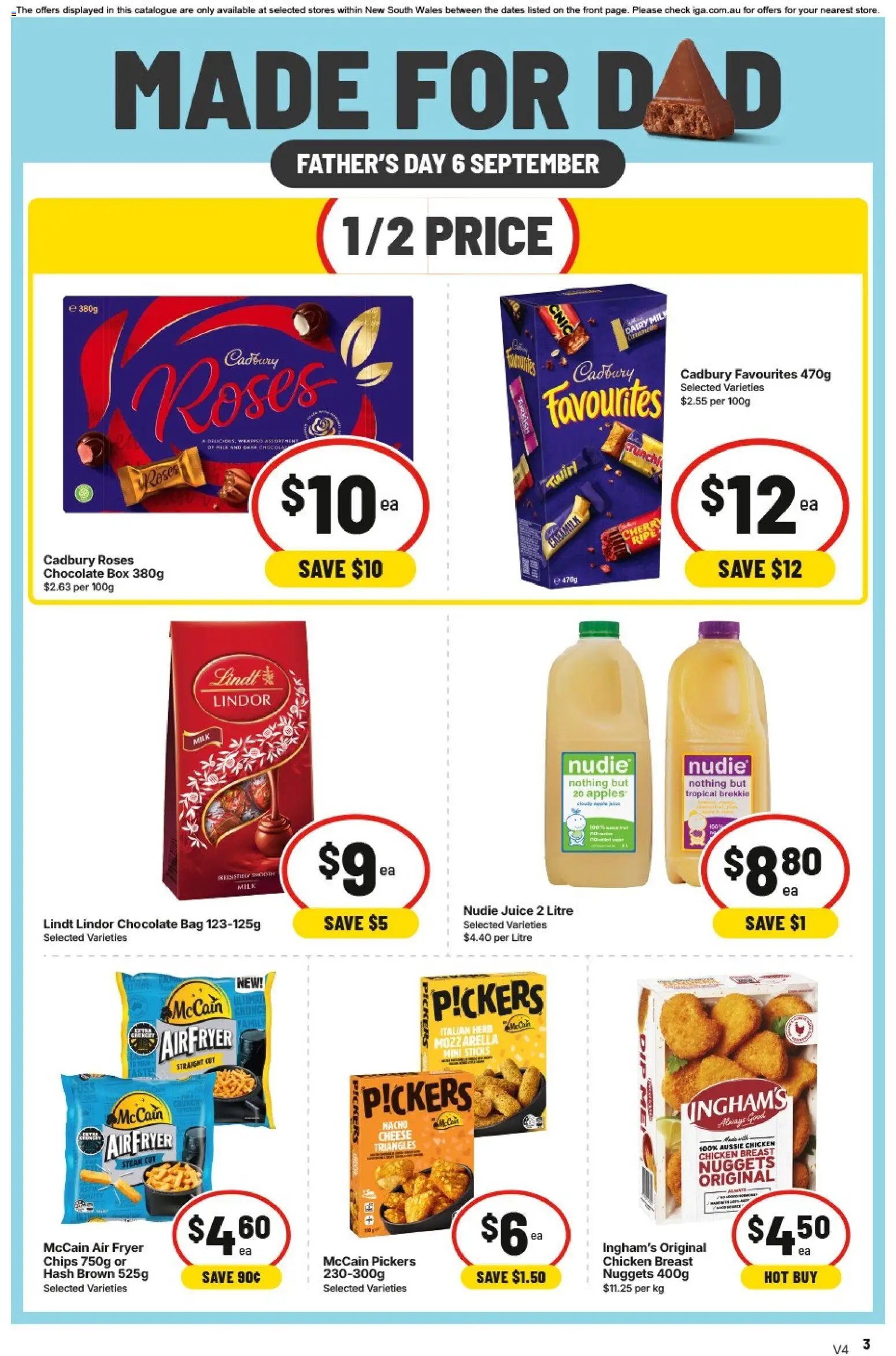 IGA catalogue from 25/08/2026 IGA catalogue Extra specials Summer Hill