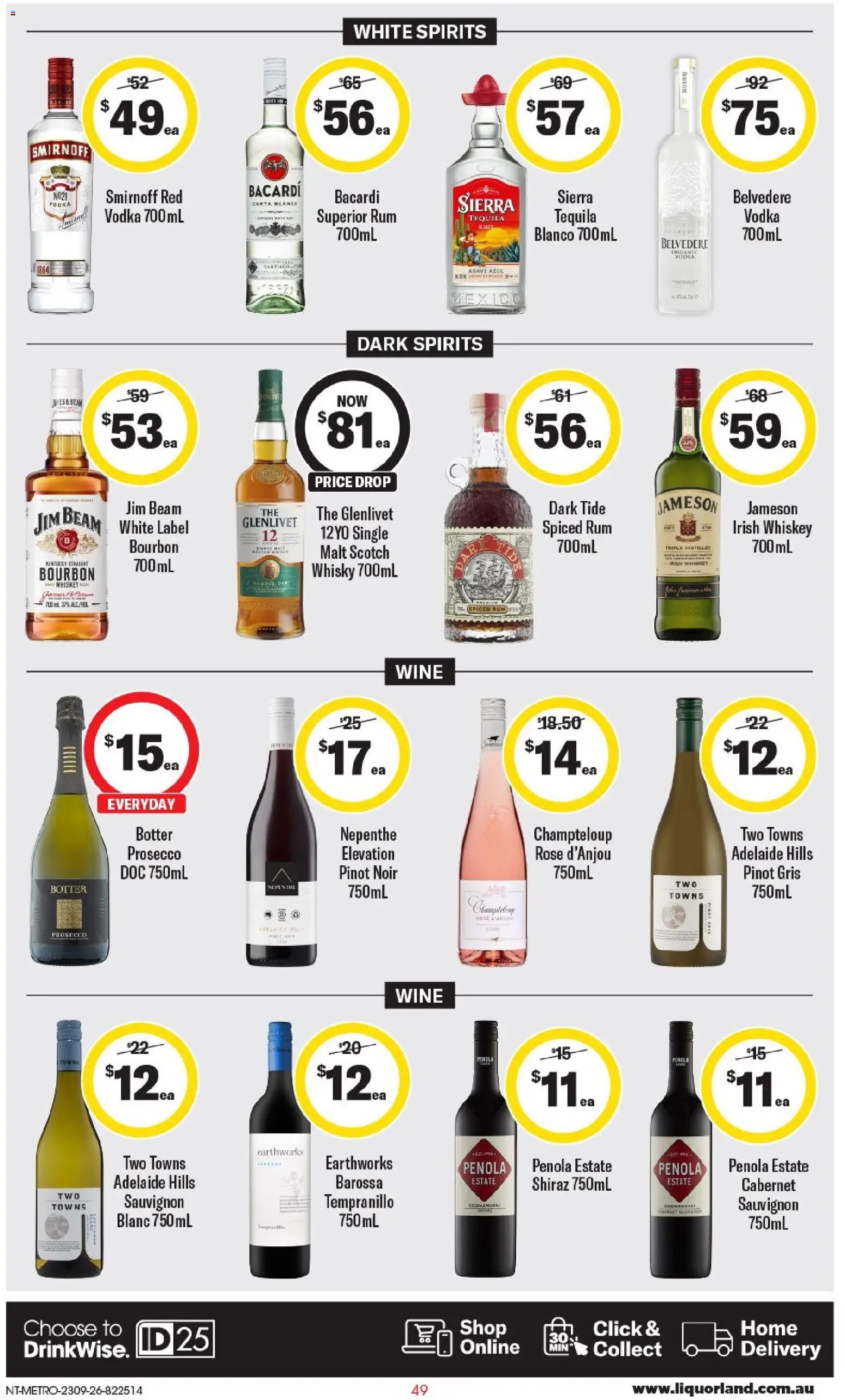 Coles catalogue from 23/09/2026 Coles catalogue Liquorland NT