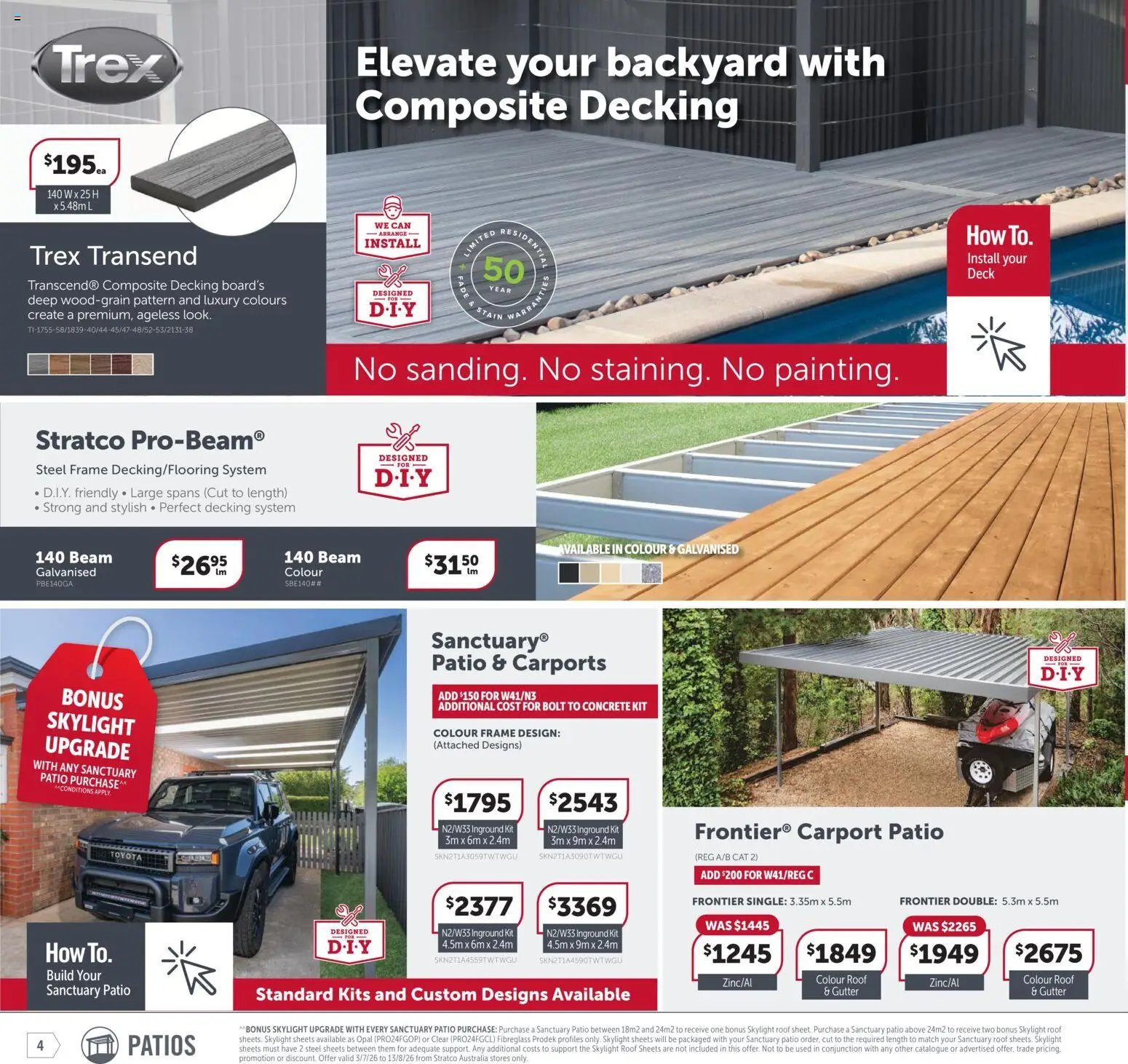 Stratco catalogue from 03/07/2026 Stratco catalogue