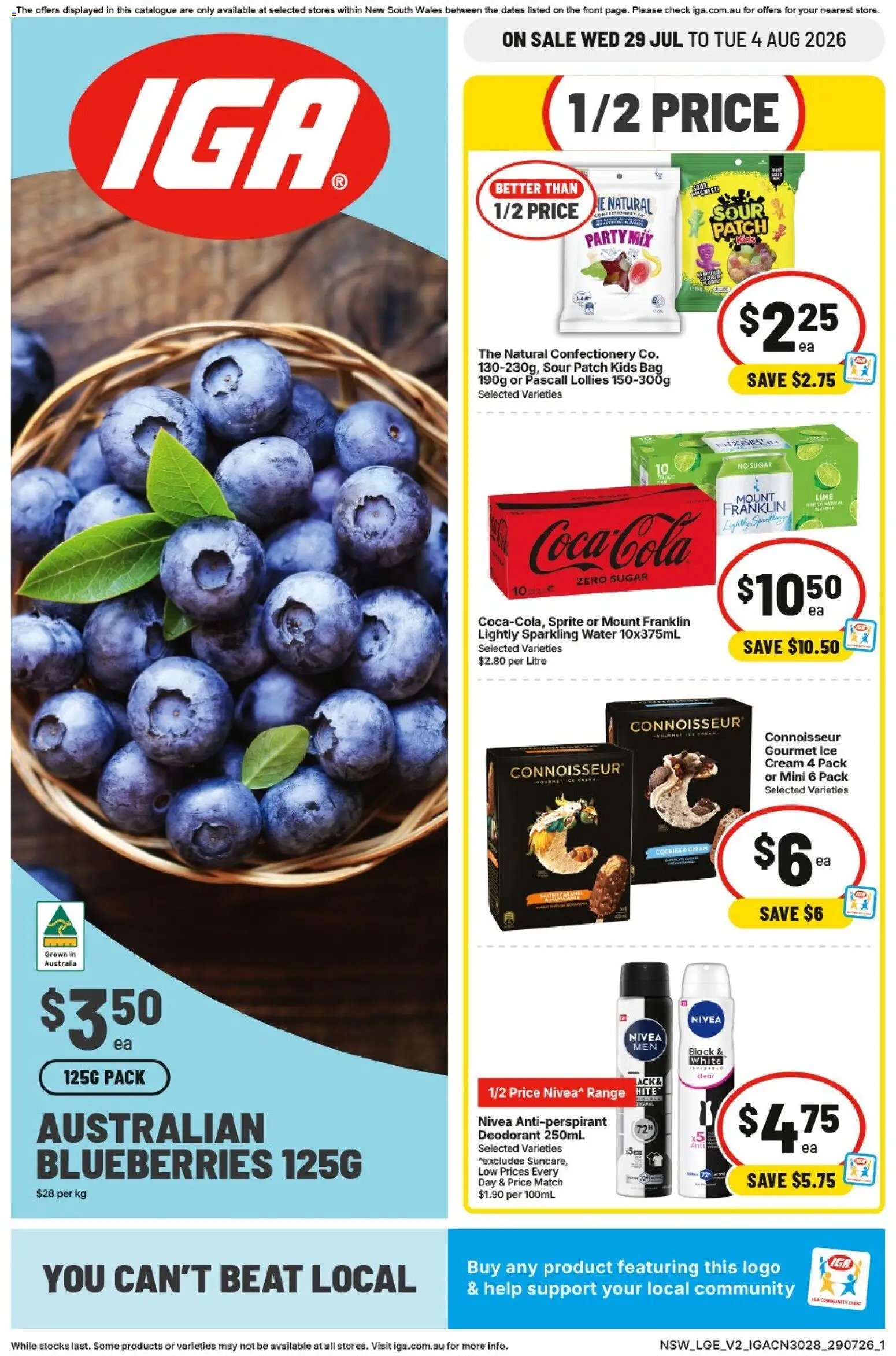 IGA catalogue from 29/07/2026 IGA catalogue NSW