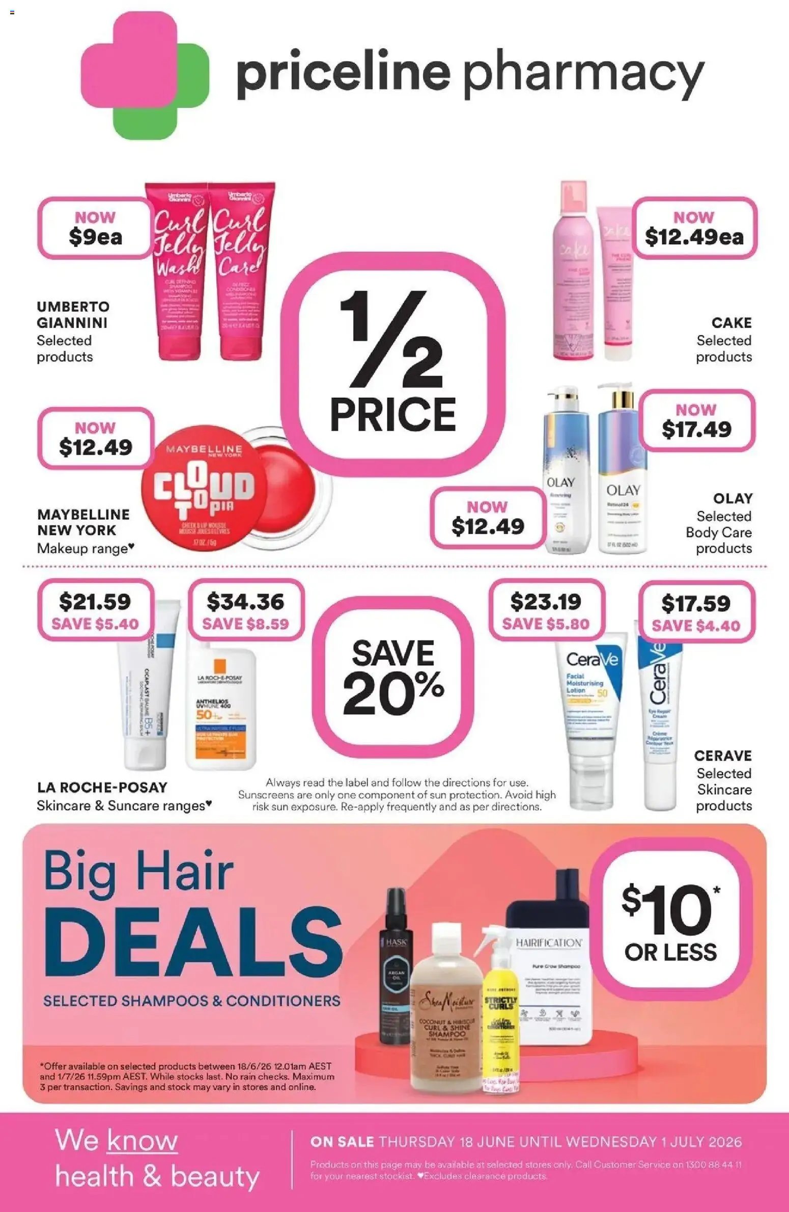 Priceline Pharmacy catalogue from 17/06/2026 Priceline Pharmacy catalogue Sutherland