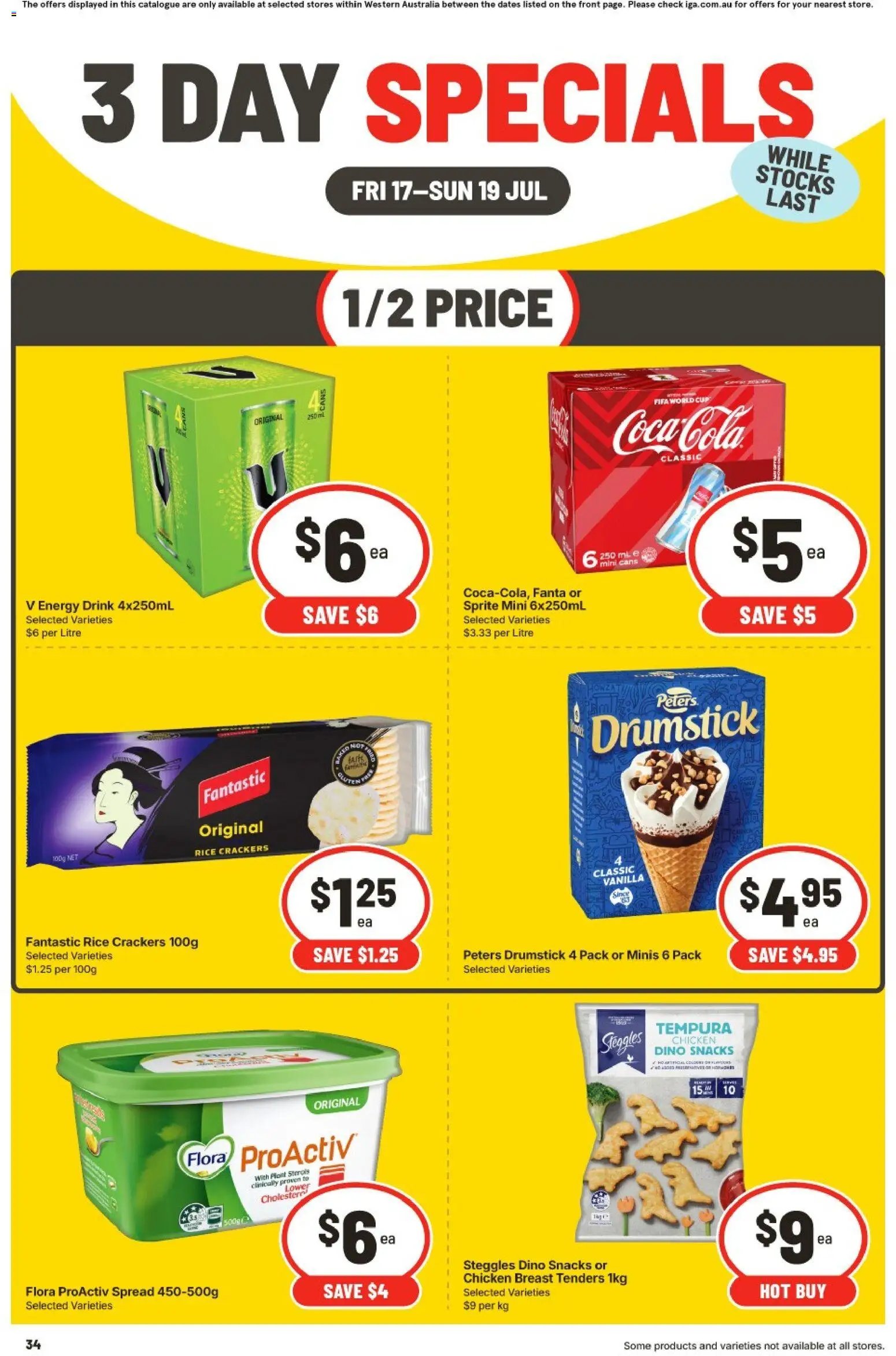 IGA catalogue from 17/07/2026 IGA 3 Day Specials WA