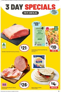 IGA catalogue from 17/07/2026 IGA 3 Day Specials WA