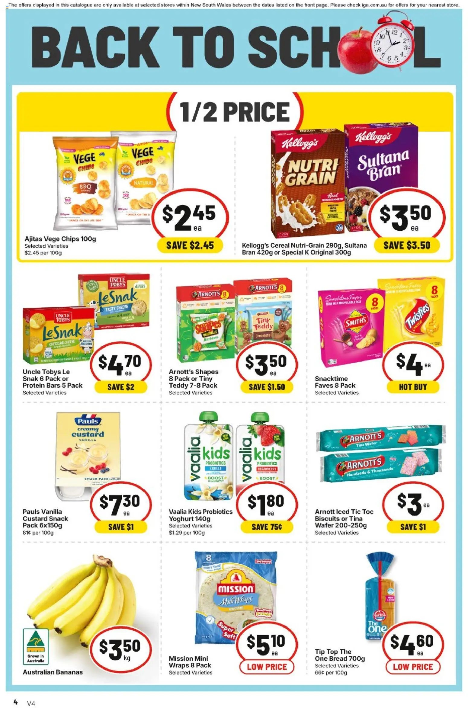IGA catalogue from 07/10/2026 IGA Extra Specials NSW