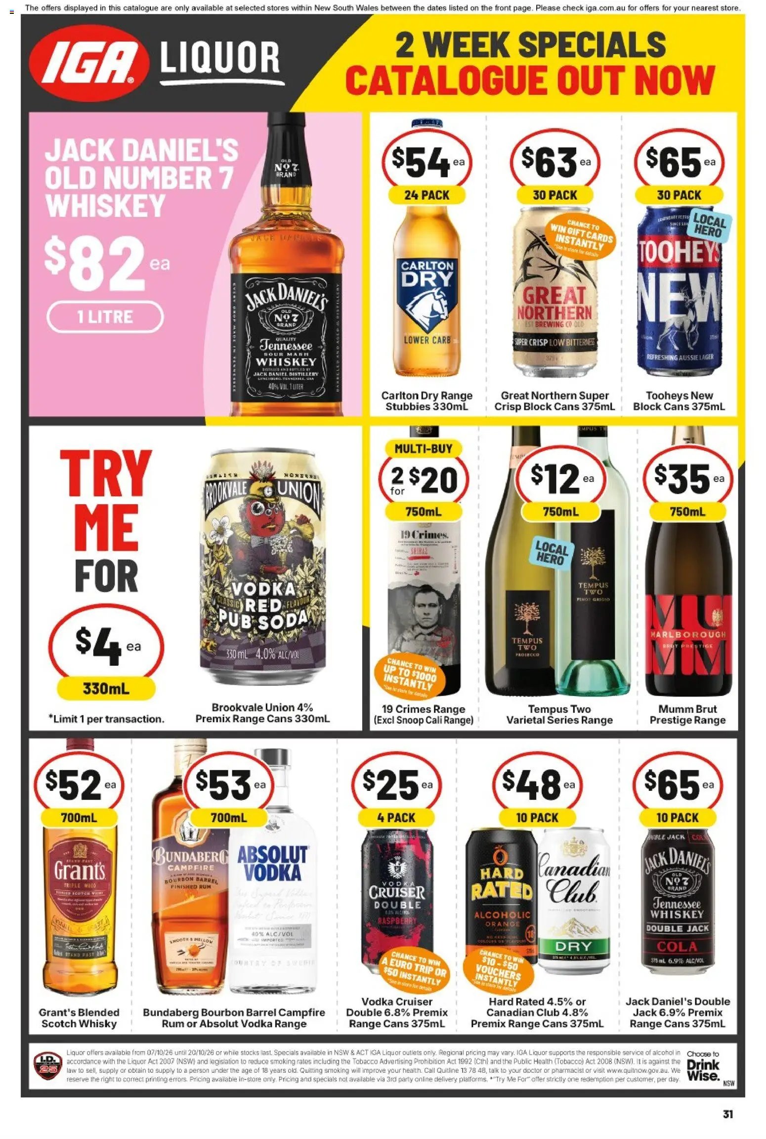 IGA catalogue from 07/10/2026 IGA Extra Specials NSW