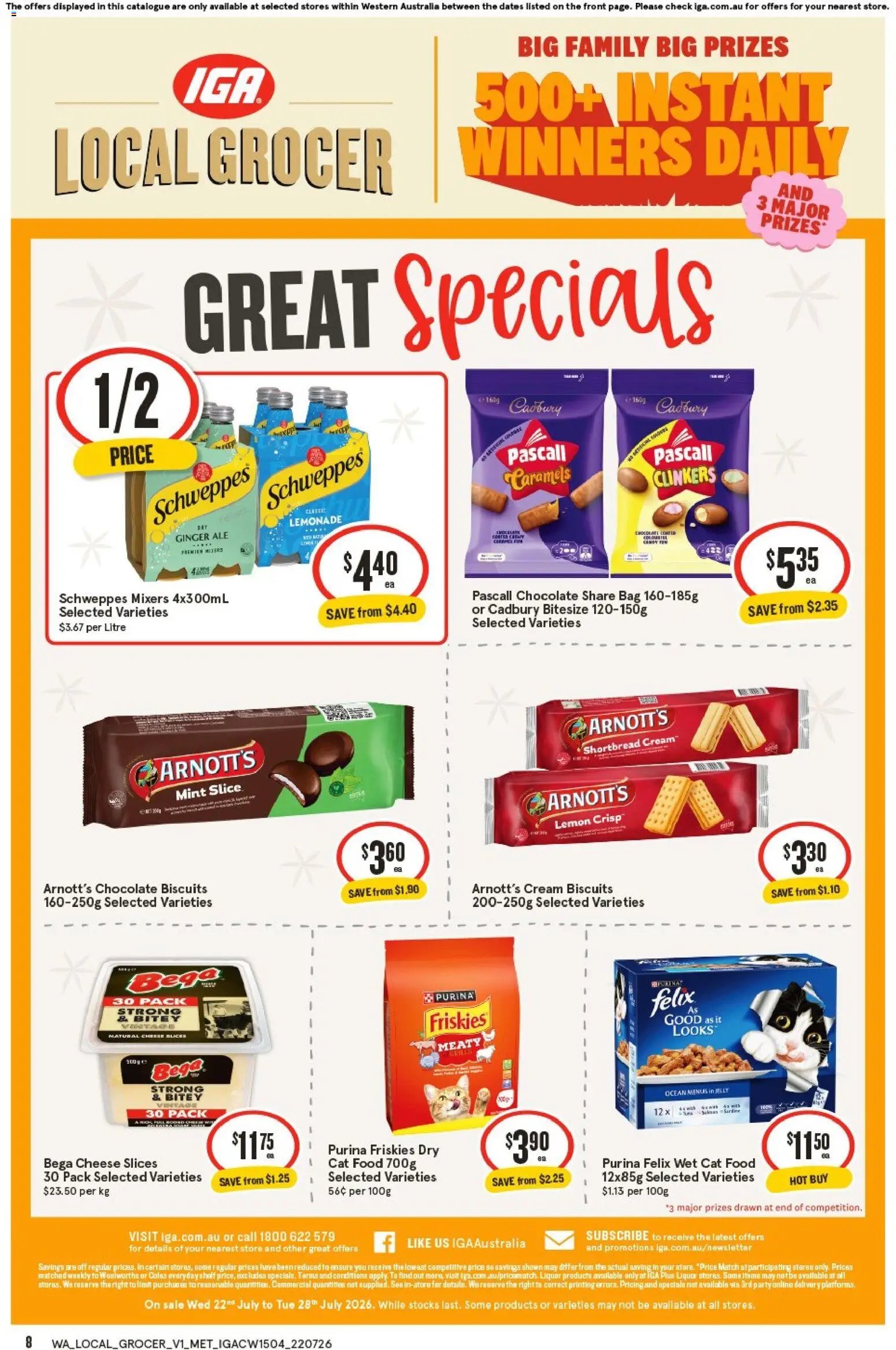 IGA catalogue from 22/07/2026 IGA Local Grocer WA