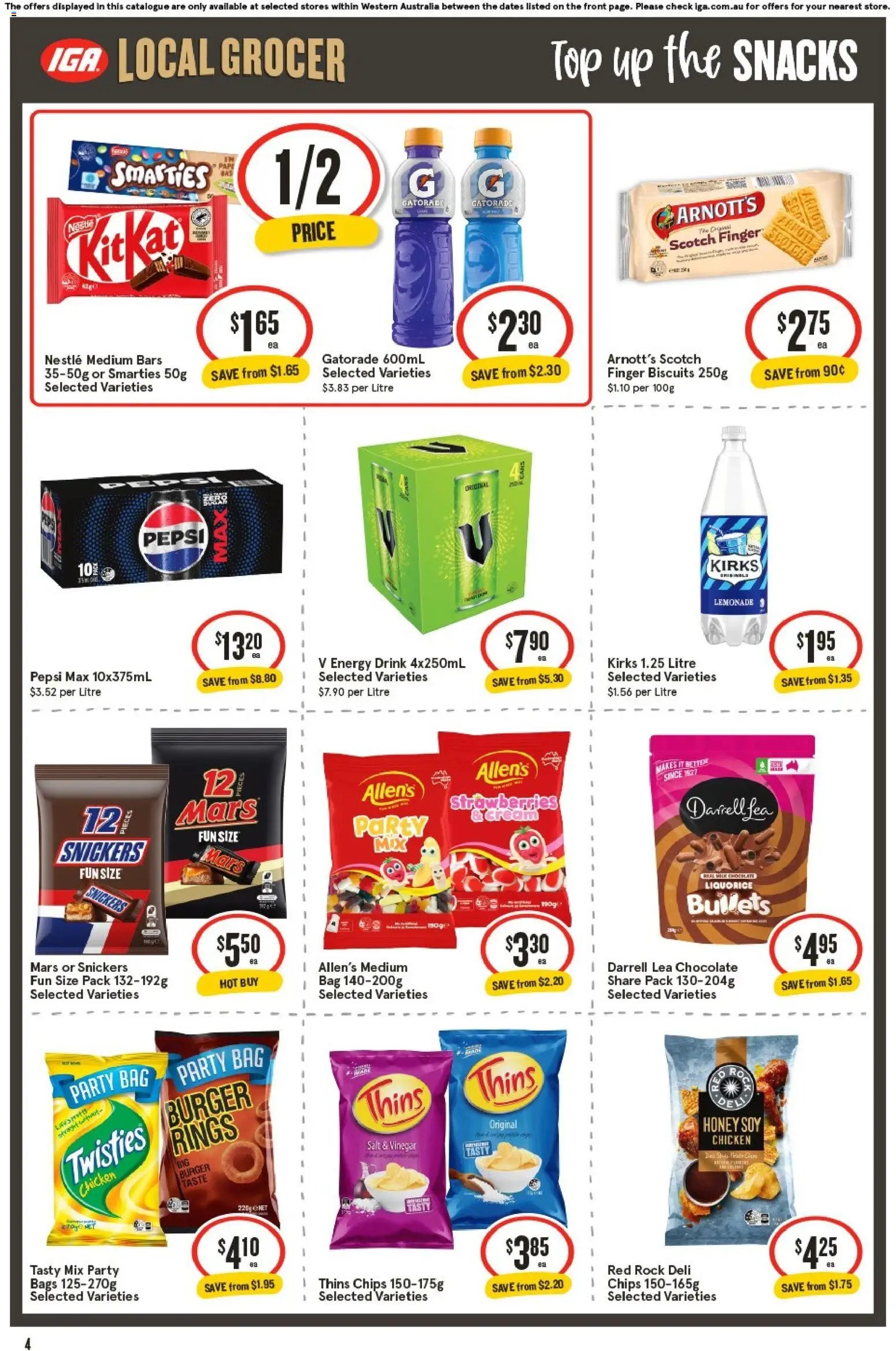 IGA catalogue from 22/07/2026 IGA Local Grocer WA