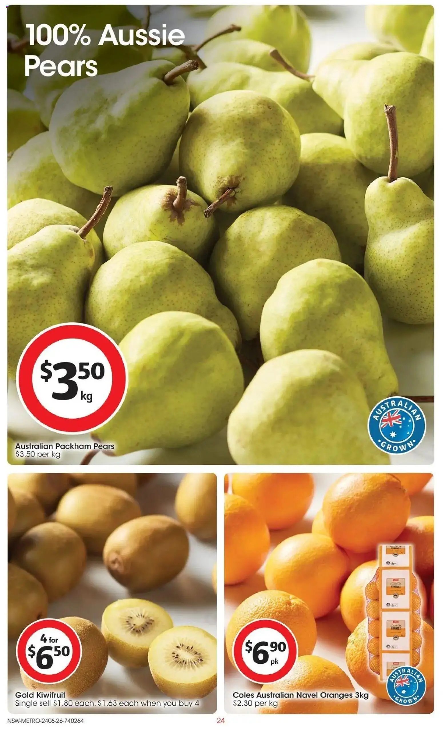 Coles catalogue from 24/06/2026 Coles Catalogue - 24th June NSW