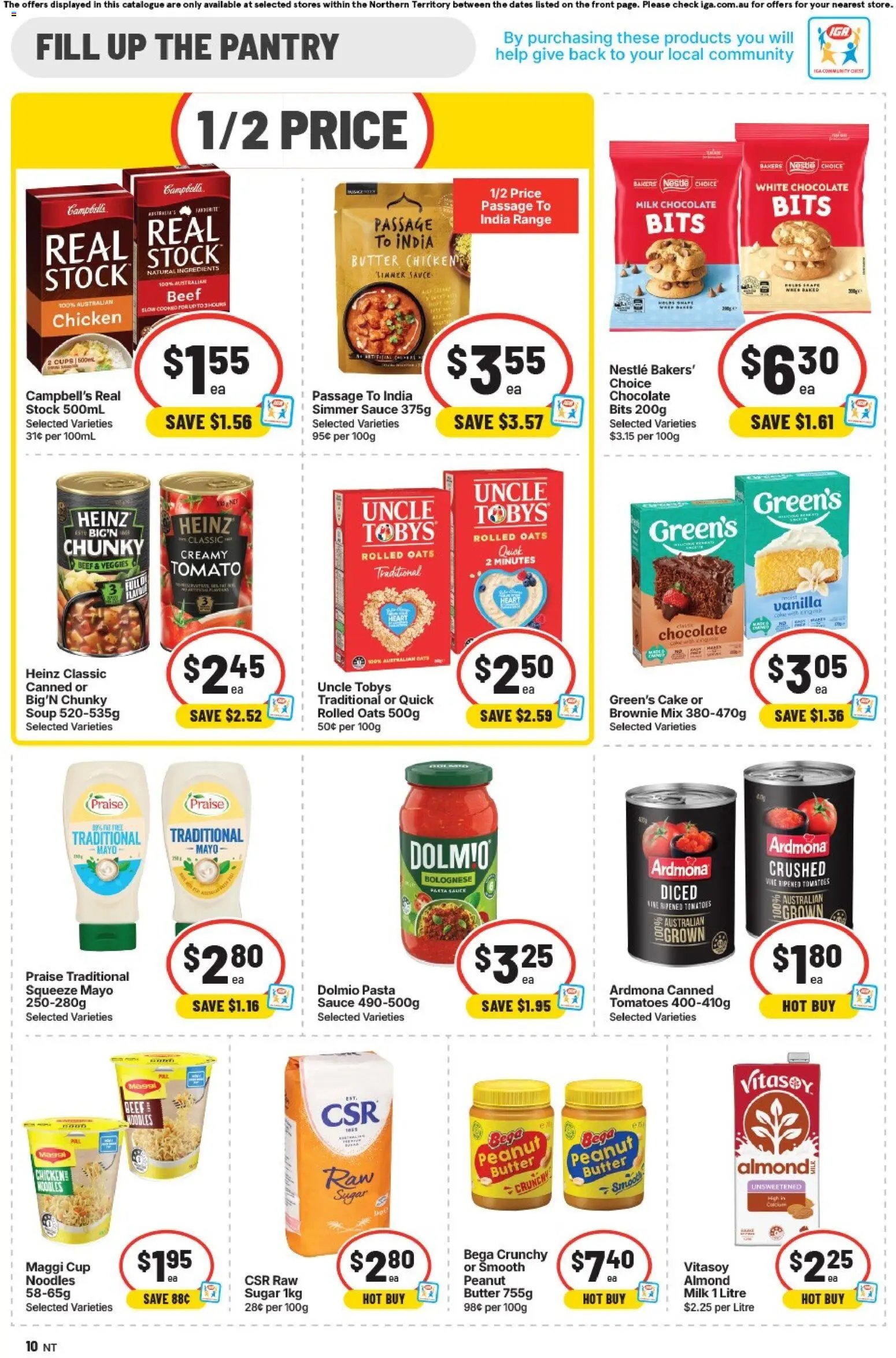 IGA catalogue from 12/08/2026 IGA catalogue NT