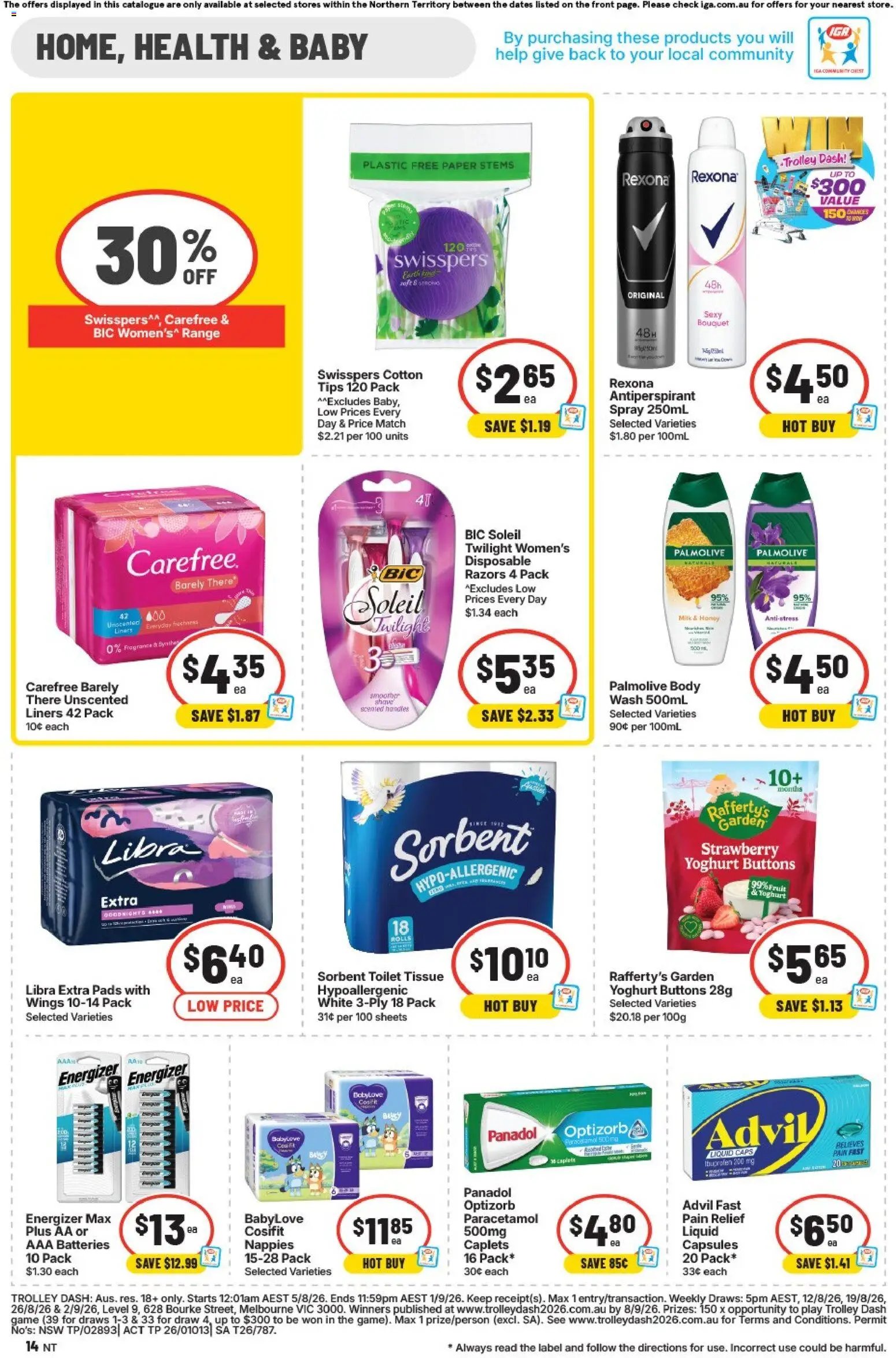 IGA catalogue from 12/08/2026 IGA catalogue NT